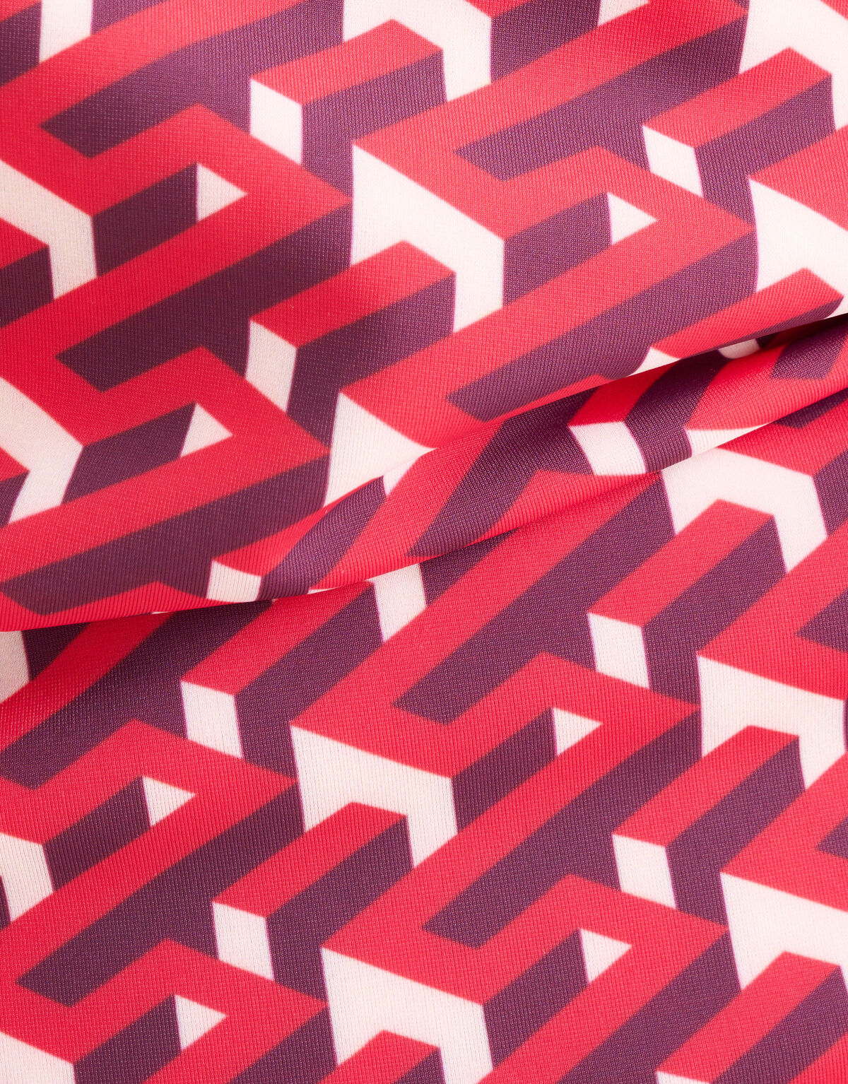 Grafische Travel Top Rood SHOEBY WOMEN