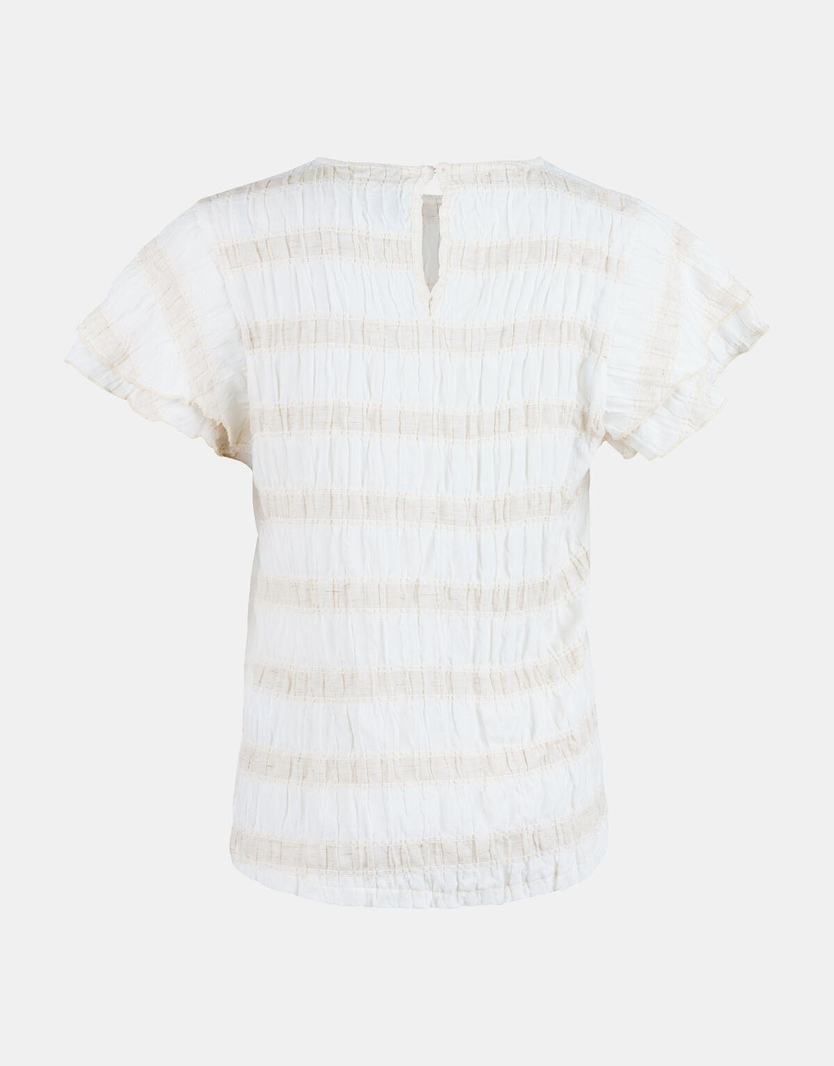 Sand Ruffle Top EKSEPT