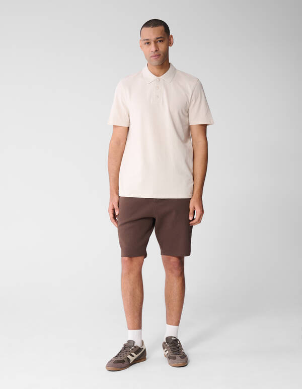 Gebreide Polo Lichtgrijs SHOEBY MEN