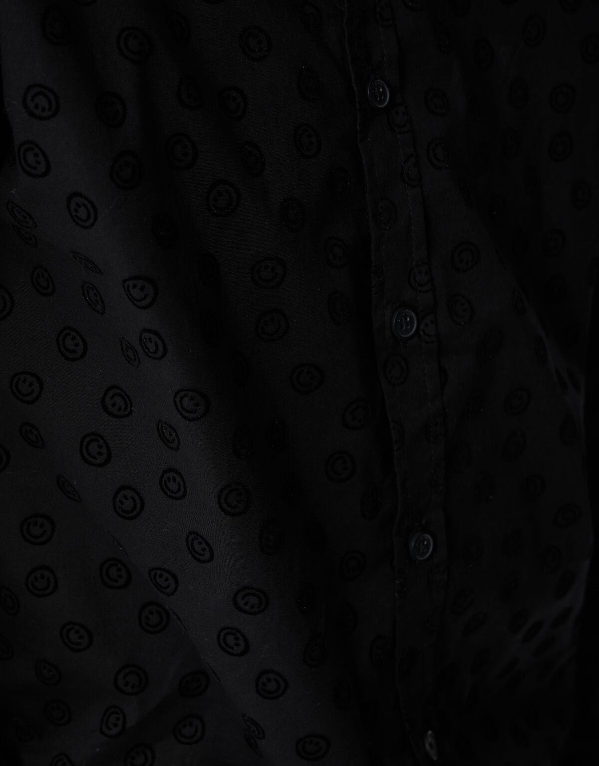 Smile Overhemd Zwart SHOEBY BOYS