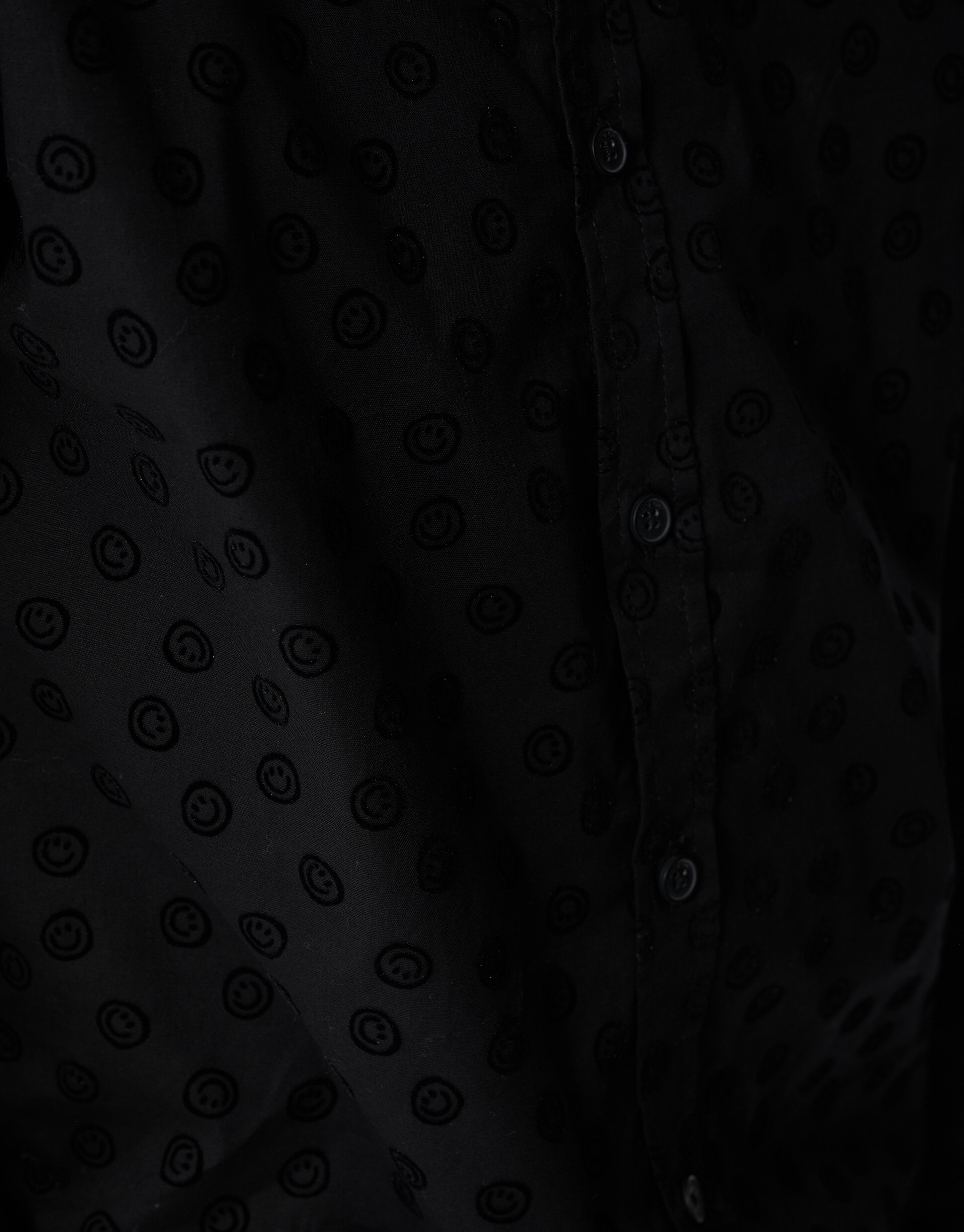 Smile Overhemd Zwart SHOEBY BOYS