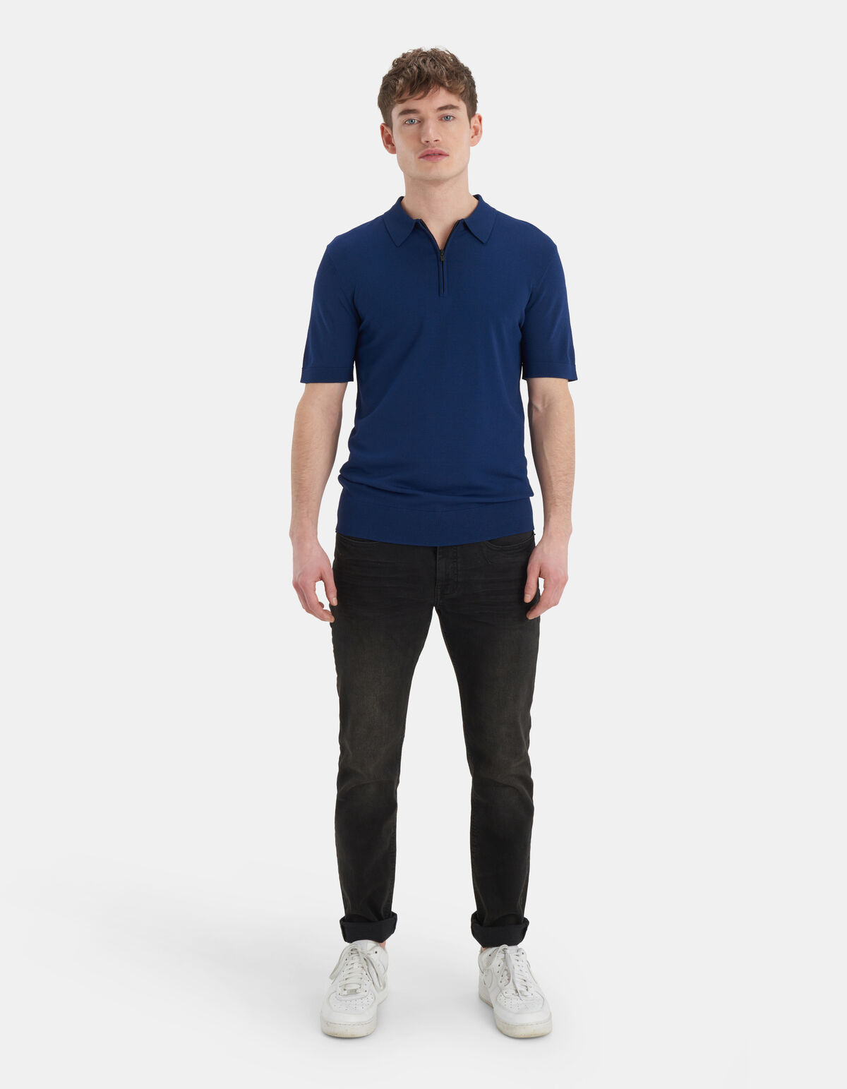 Zipper Knit Shirt REFILL
