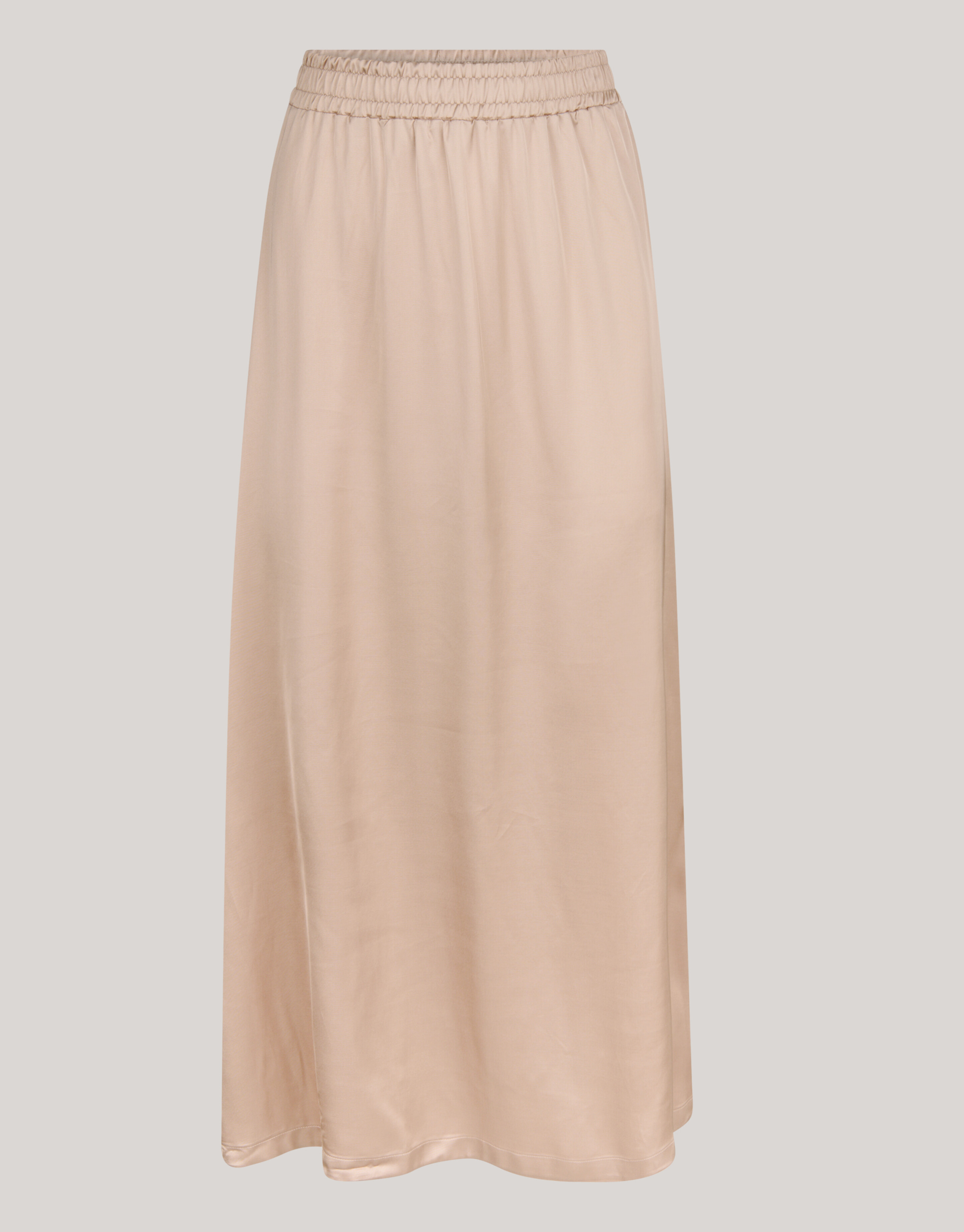 Satijnen Maxi Rok Zand SHOEBY WOMEN