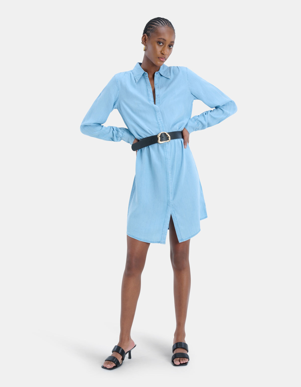 Lyocell Rayzor Blouse Jurk EKSEPT