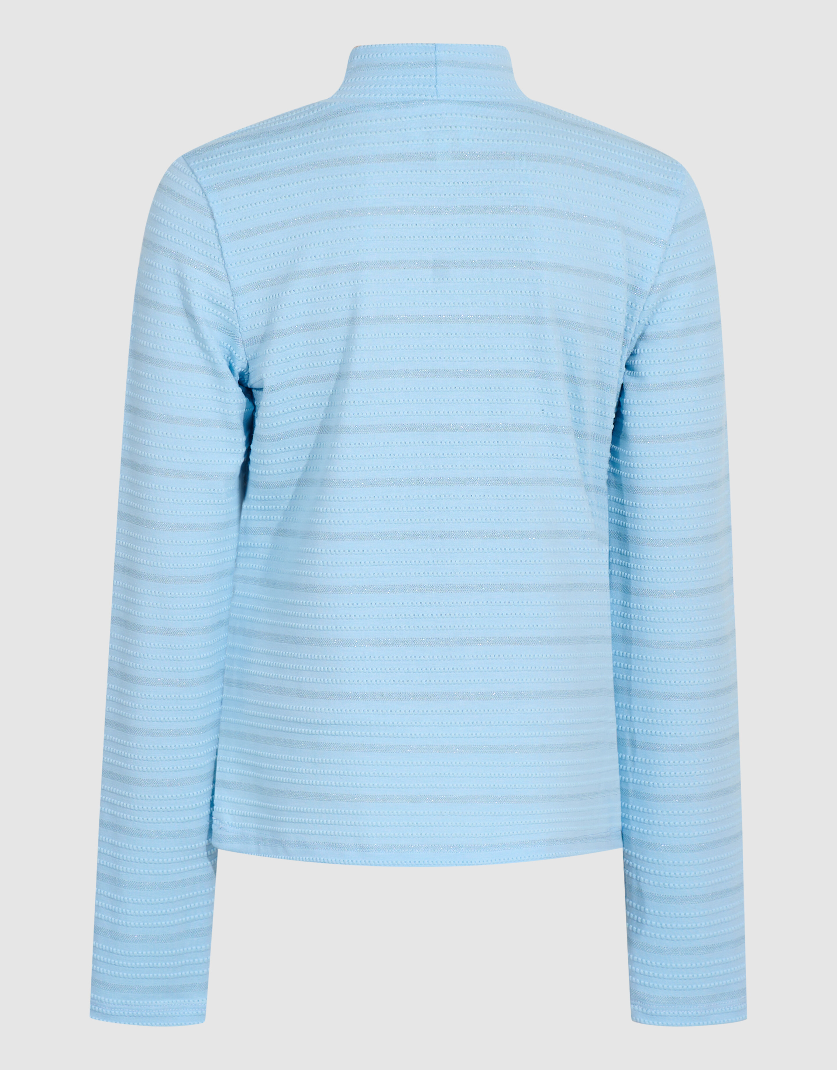 Lurex Longsleeve Top Lichtblauw SHOEBY GIRLS