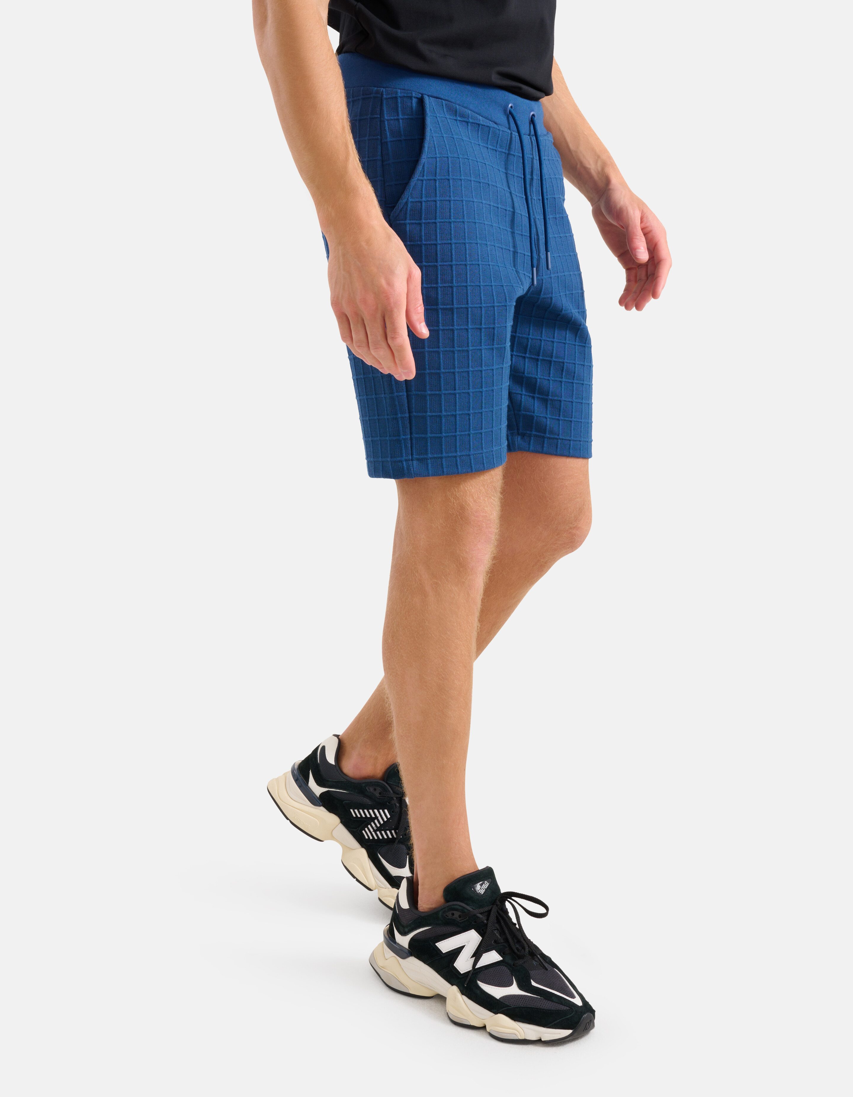 Structuur Short Donkerblauw SHOEBY MEN