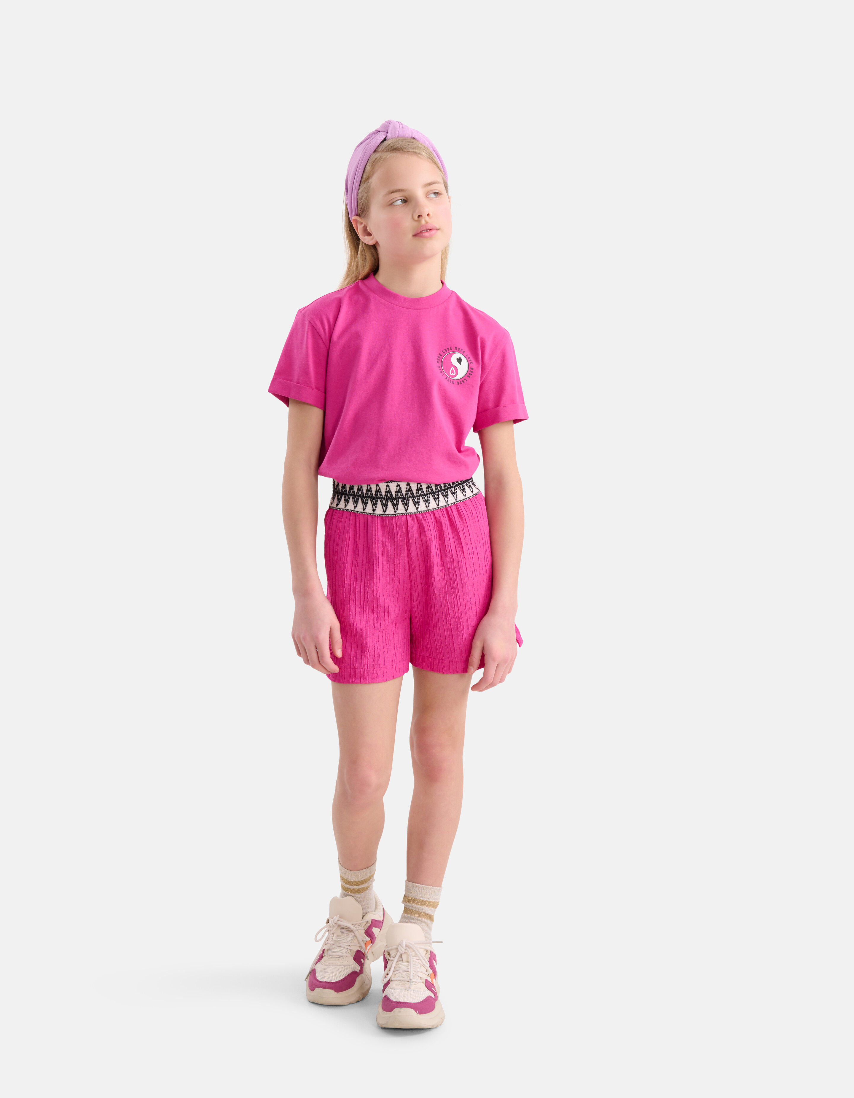 Structuur Short Roze SHOEBY GIRLS