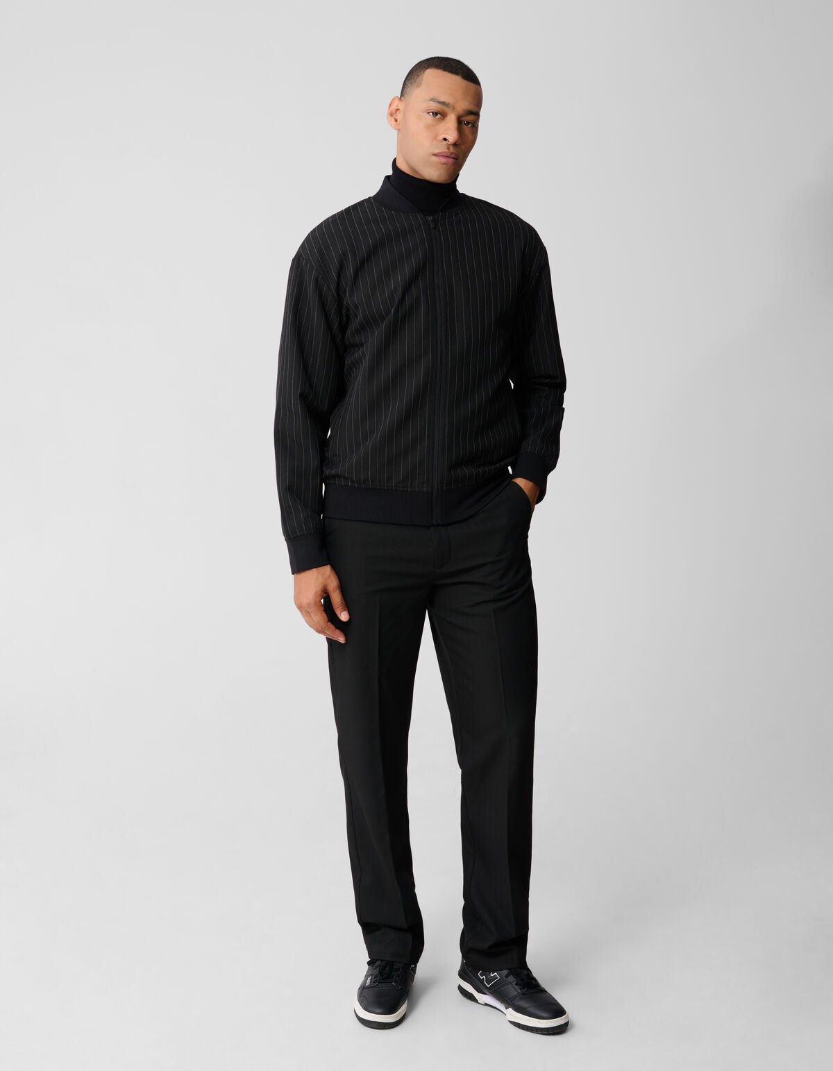 Pinstripe Bomber Jack Zwart SHOEBY MEN