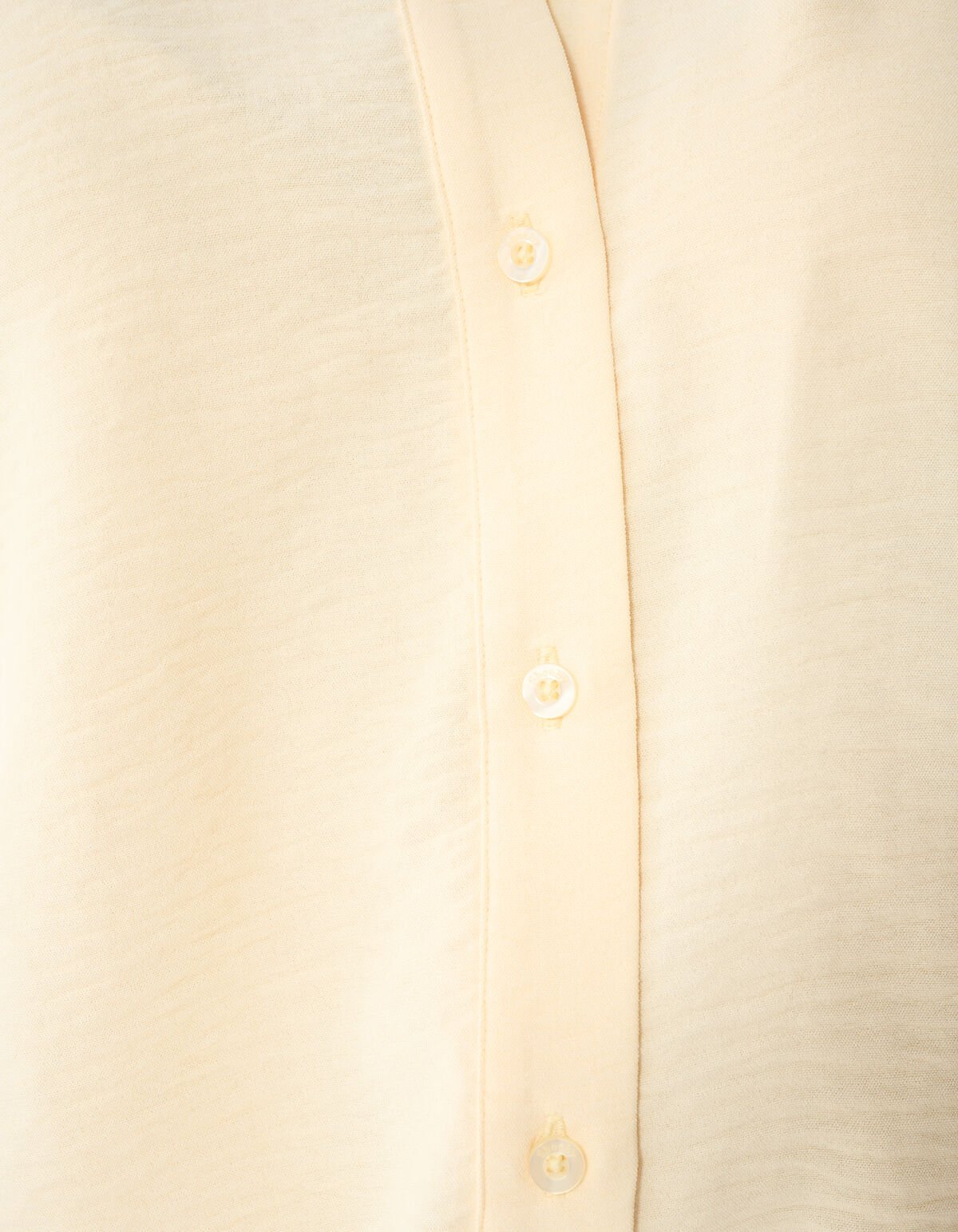 Oversized Twist Blouse Lichtgeel SHOEBY WOMEN