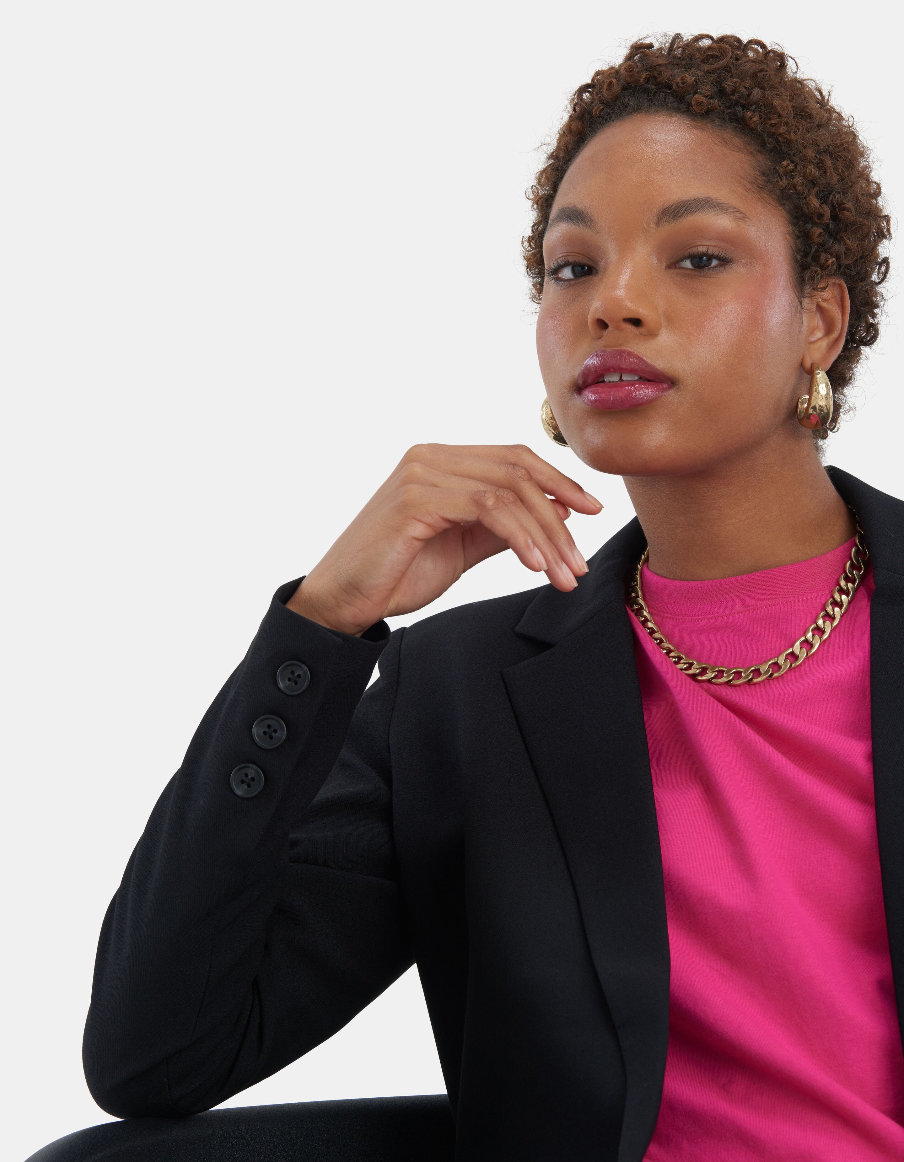 Blazer Zwart EKSEPT