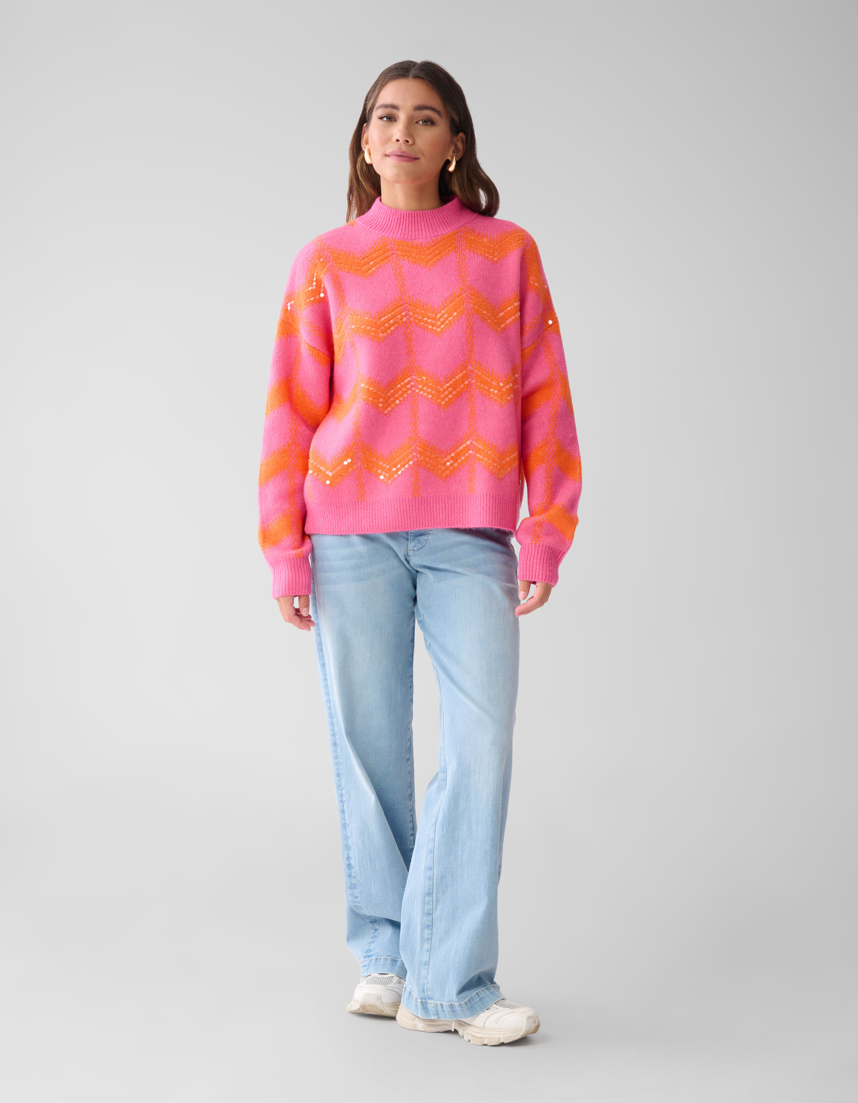 Sequin Dames Trui Roze By Furmey SHOEBY WOMEN