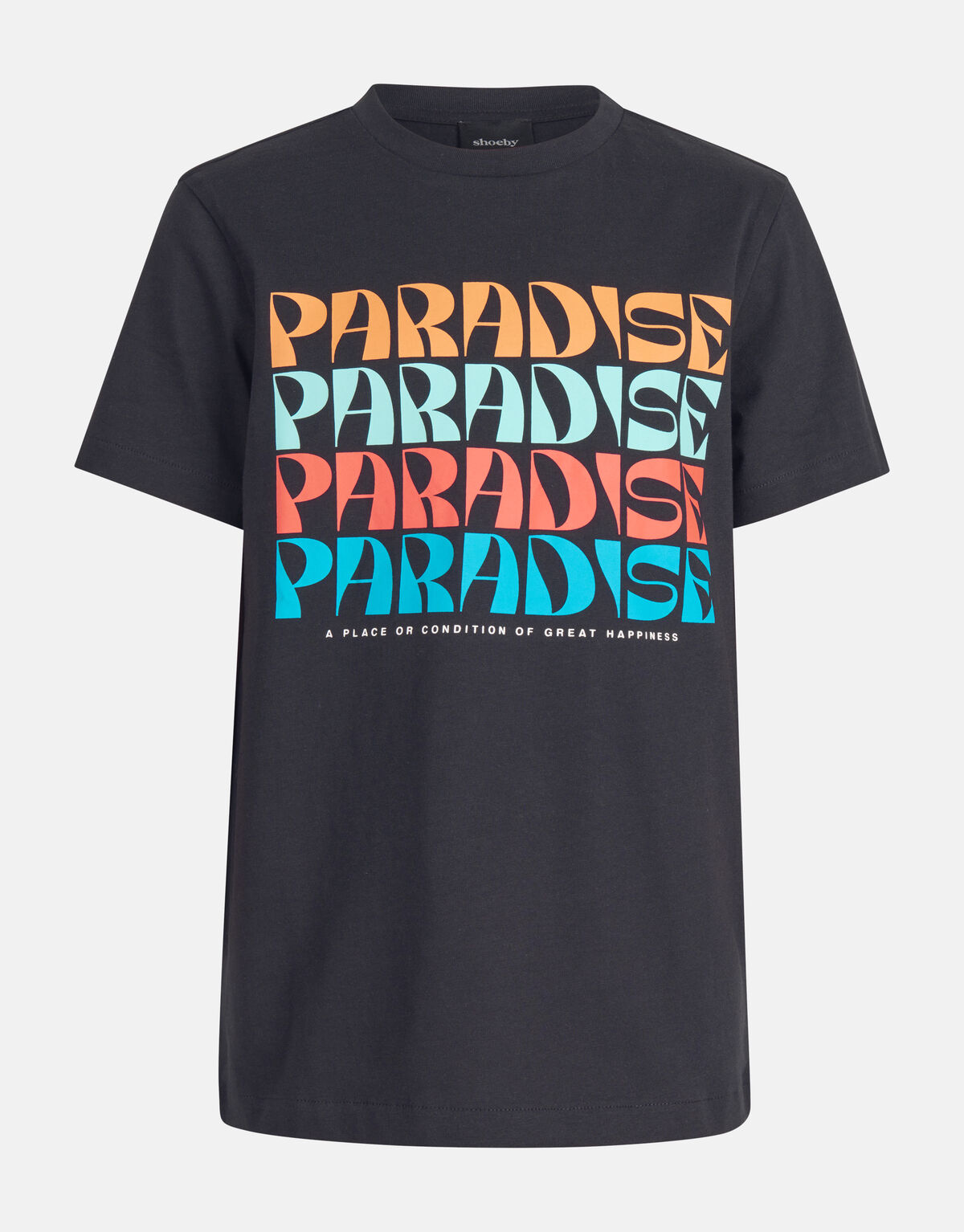 Print T-shirt Zwart SHOEBY BOYS