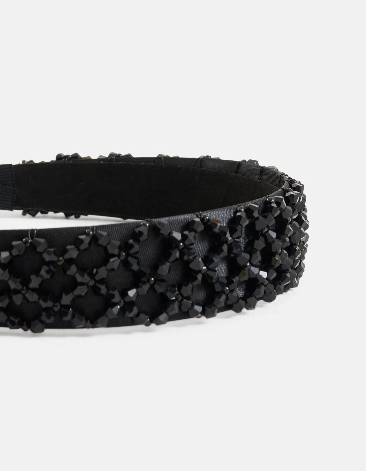 Beaded Haarband Zwart SHOEBY ACCESSOIRES