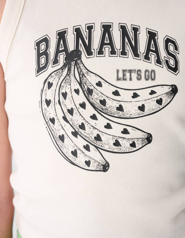 Bananas Top Gebroken Wit SHOEBY GIRLS