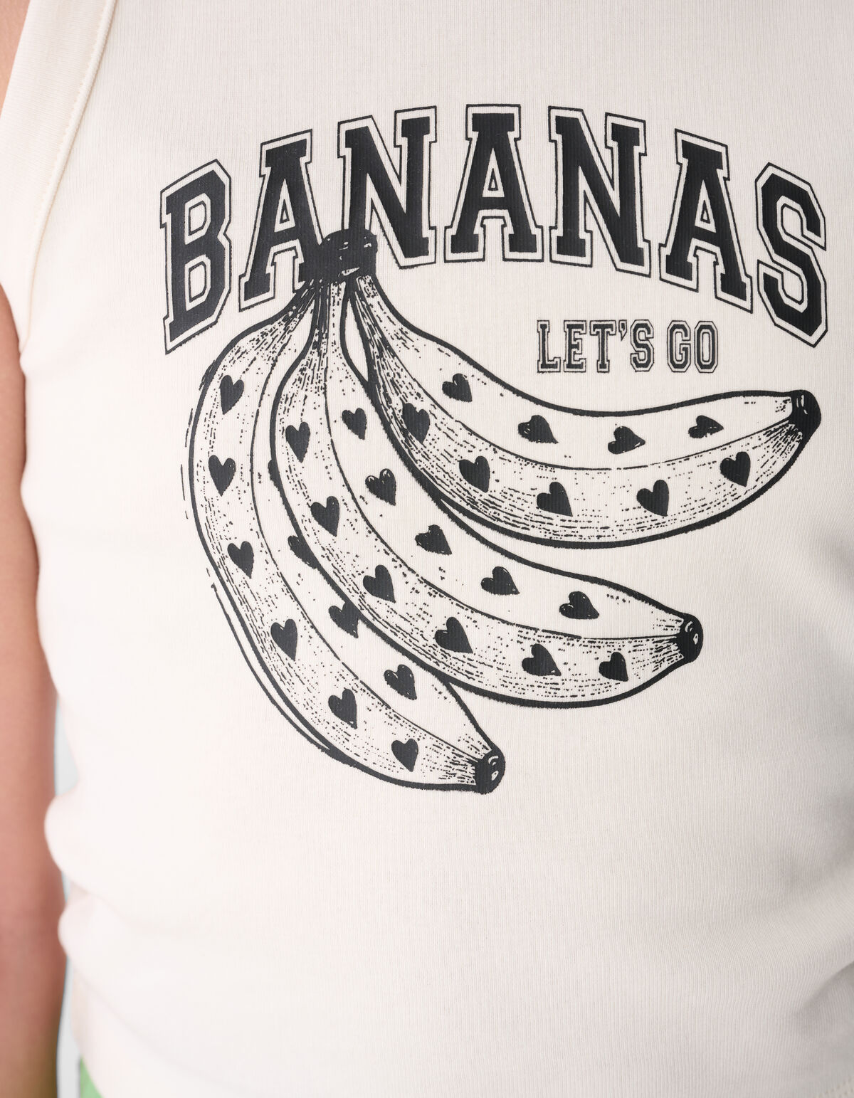 Bananas Top Gebroken Wit SHOEBY GIRLS