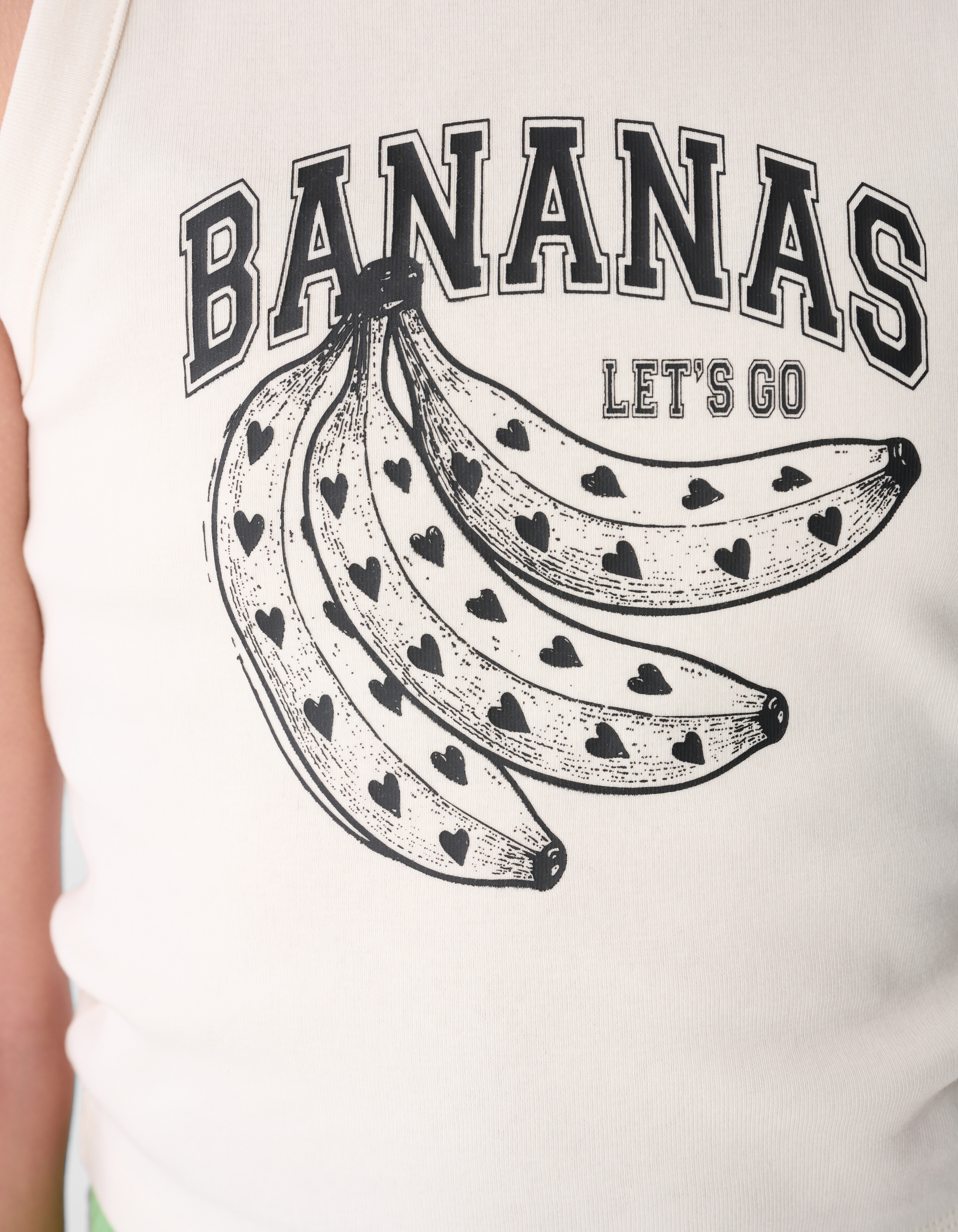 Bananas Top Gebroken Wit SHOEBY GIRLS