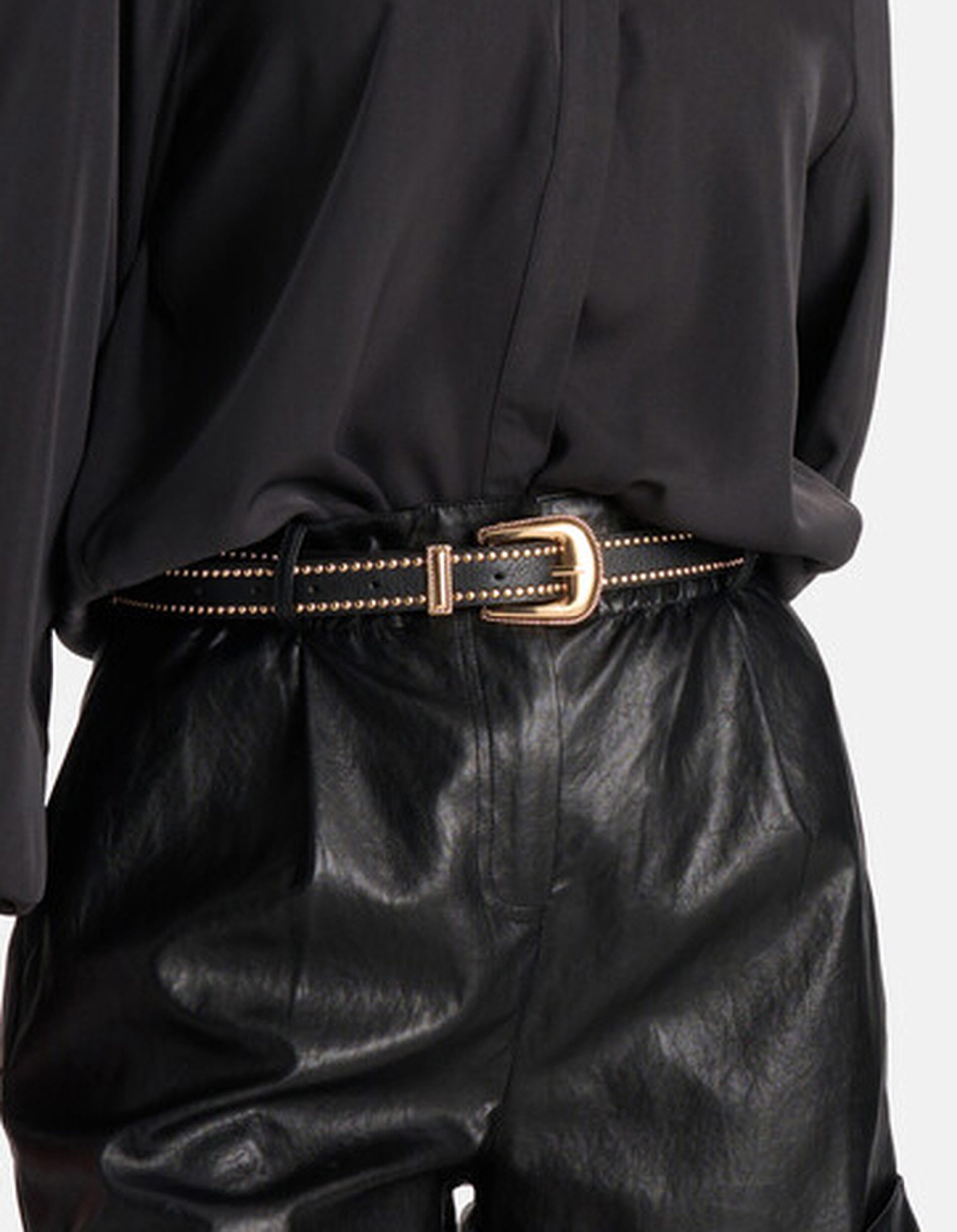 Studs Riem Zwart SHOEBY ACCESSOIRES