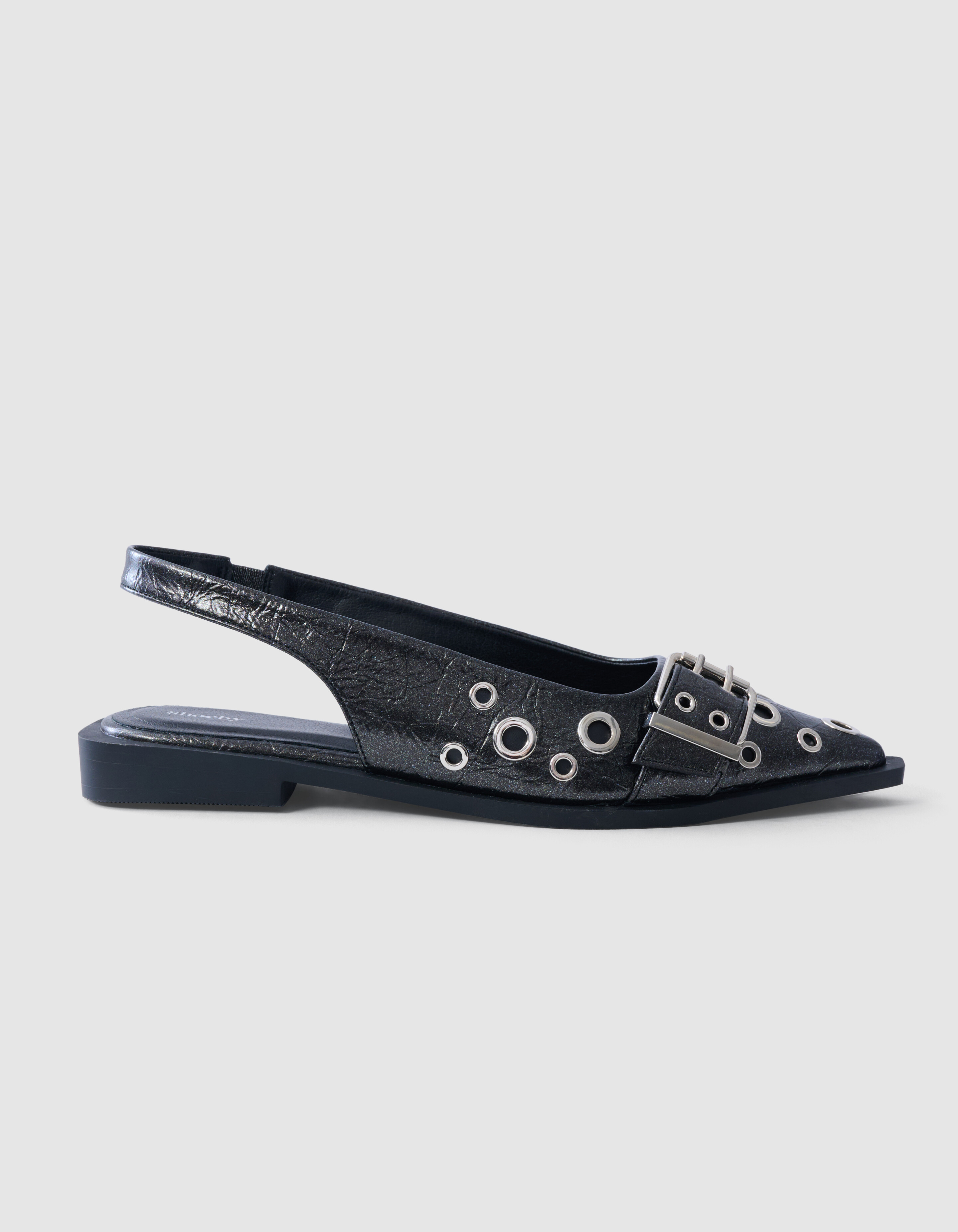 Gesp Slingback Zwart SHOEBY SHOES