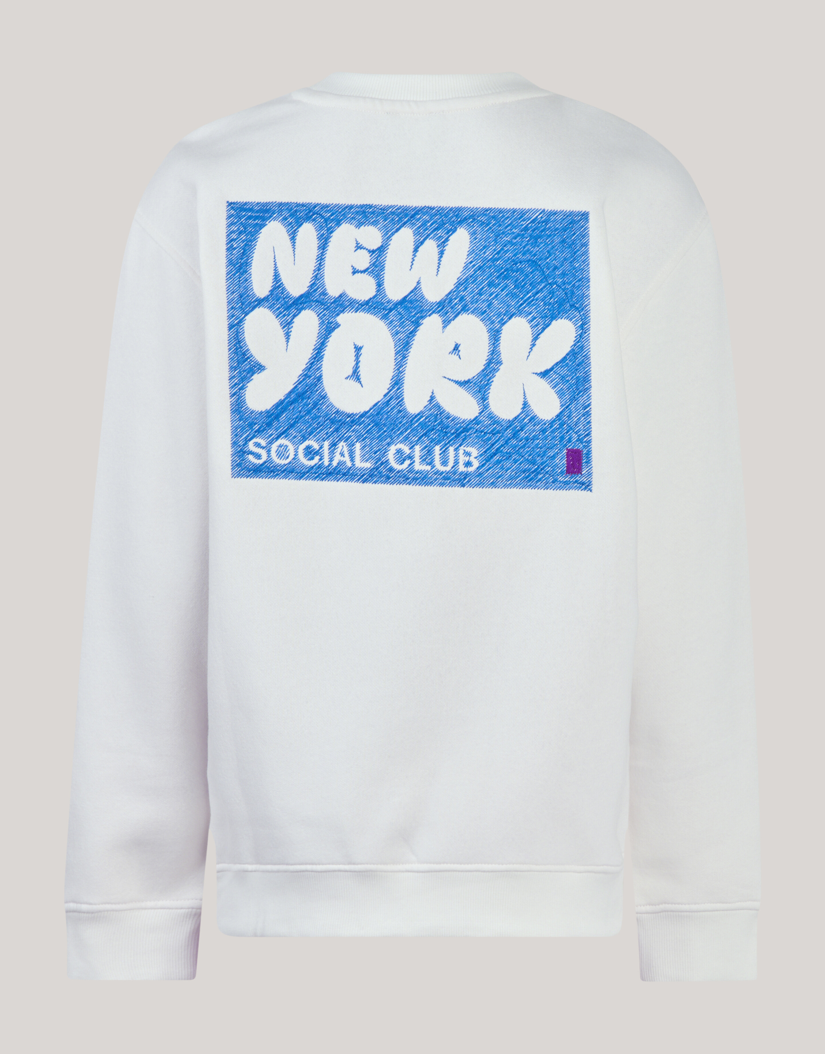 Artwork Sweater Gebroken Wit SHOEBY BOYS