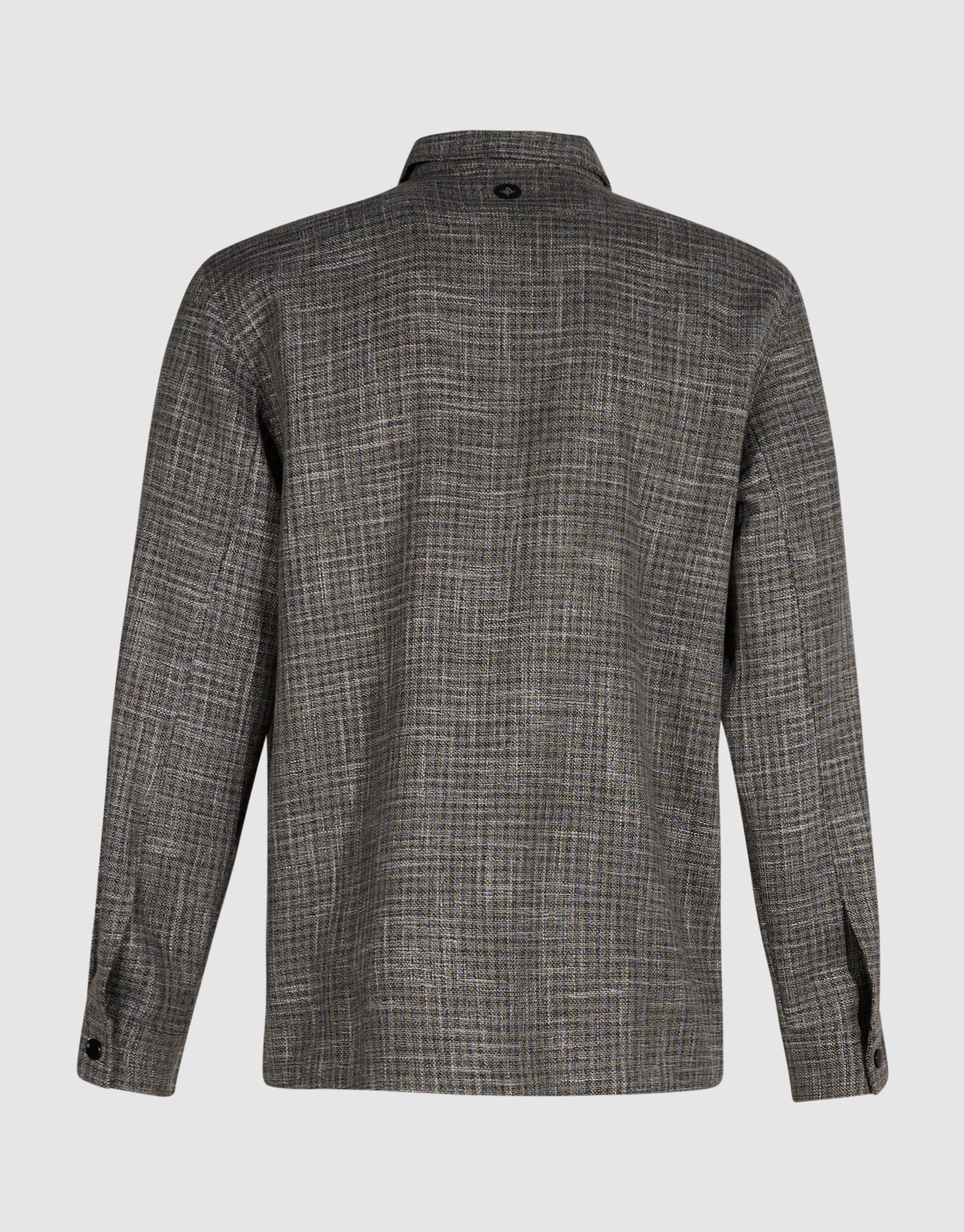 Geruit Overshirt Grijs SHOEBY MEN