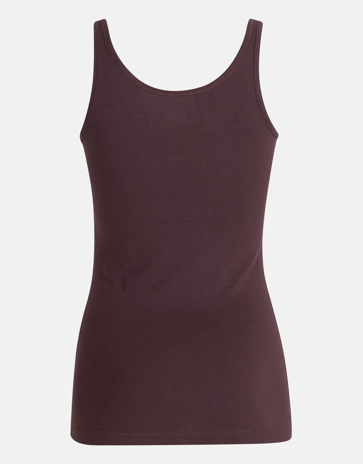 Basis Tanktop Donkerbruin Eksept