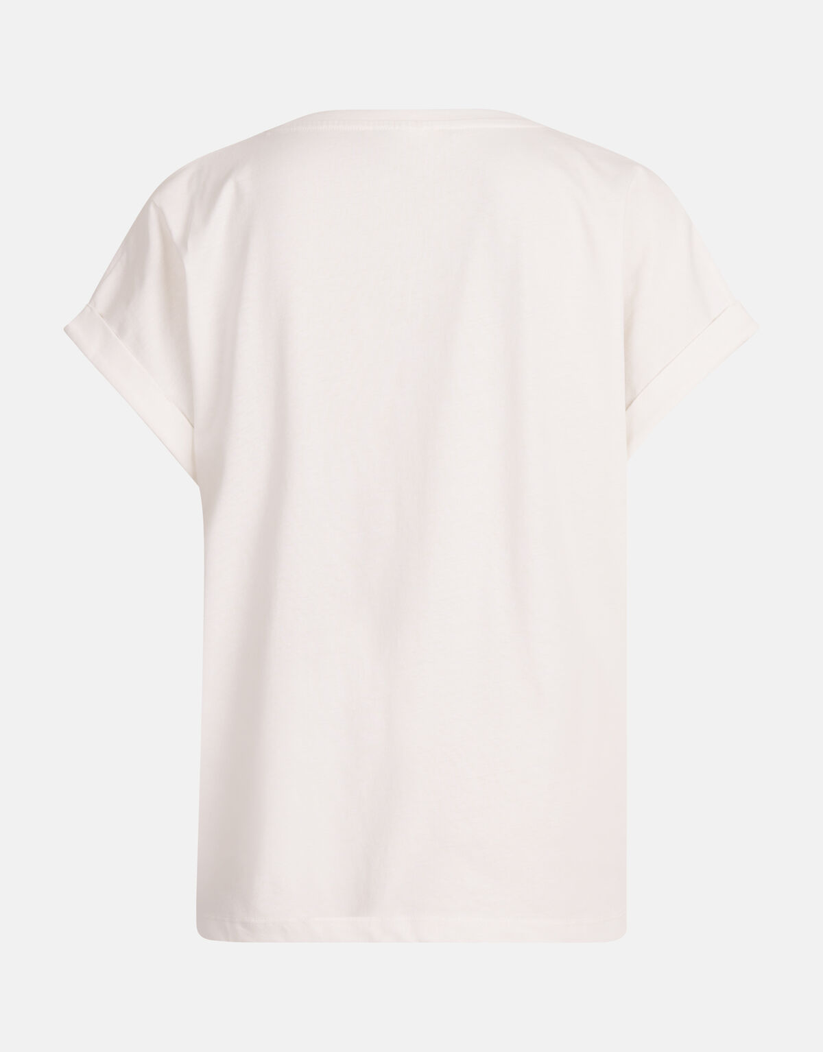 Print T-shirt Gebroken Wit SHOEBY WOMEN