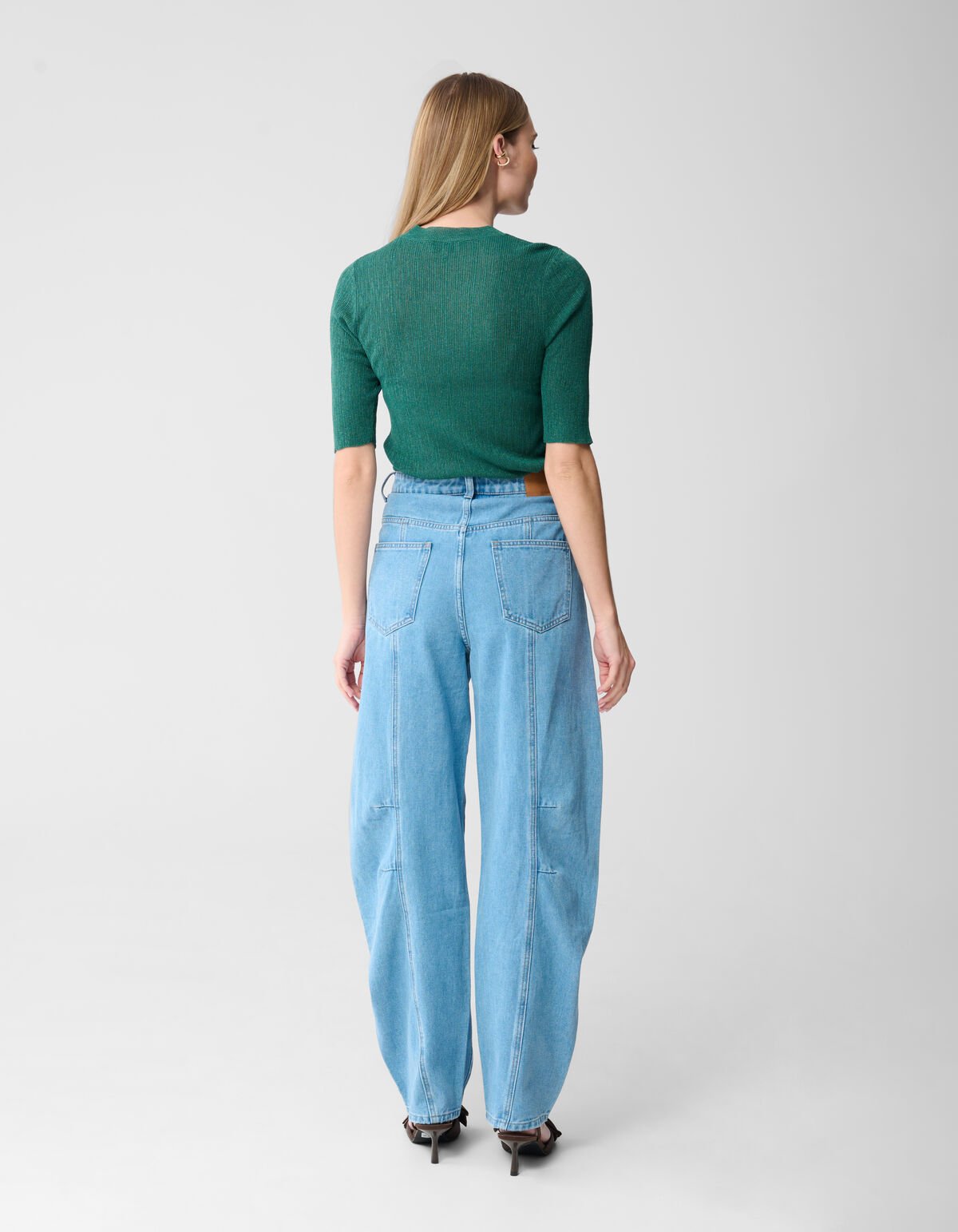 Structuur Top Groen SHOEBY WOMEN