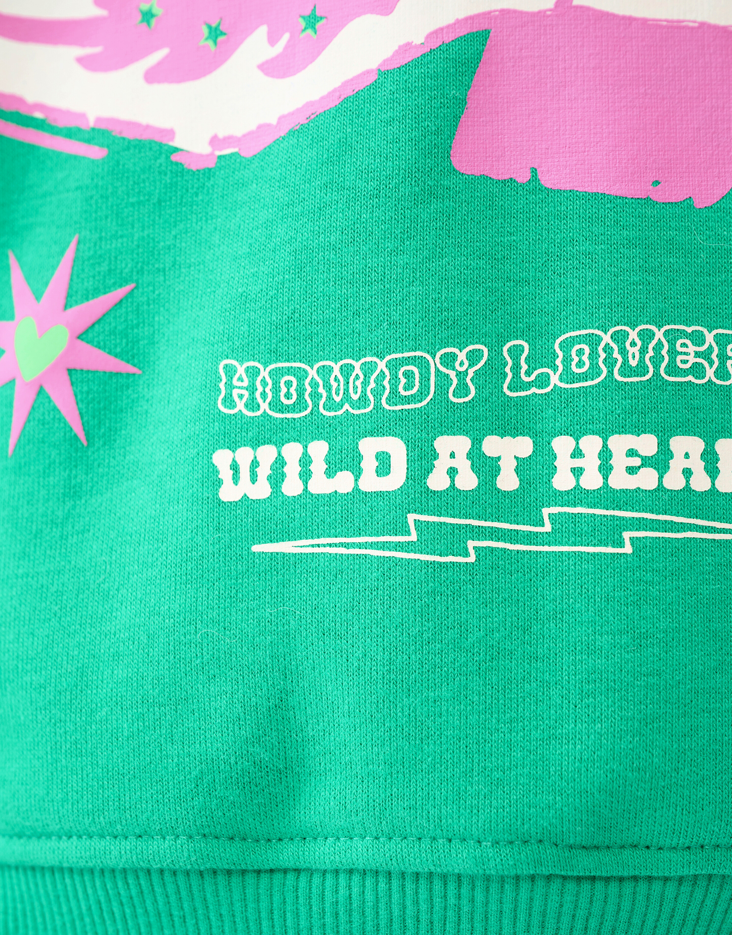 Artwork Sweater Groen SHOEBY GIRLS