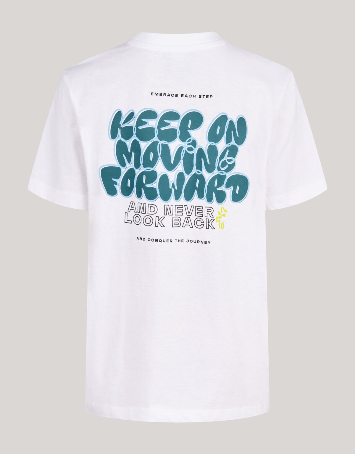 Artwork T-shirt Wit SHOEBY BOYS