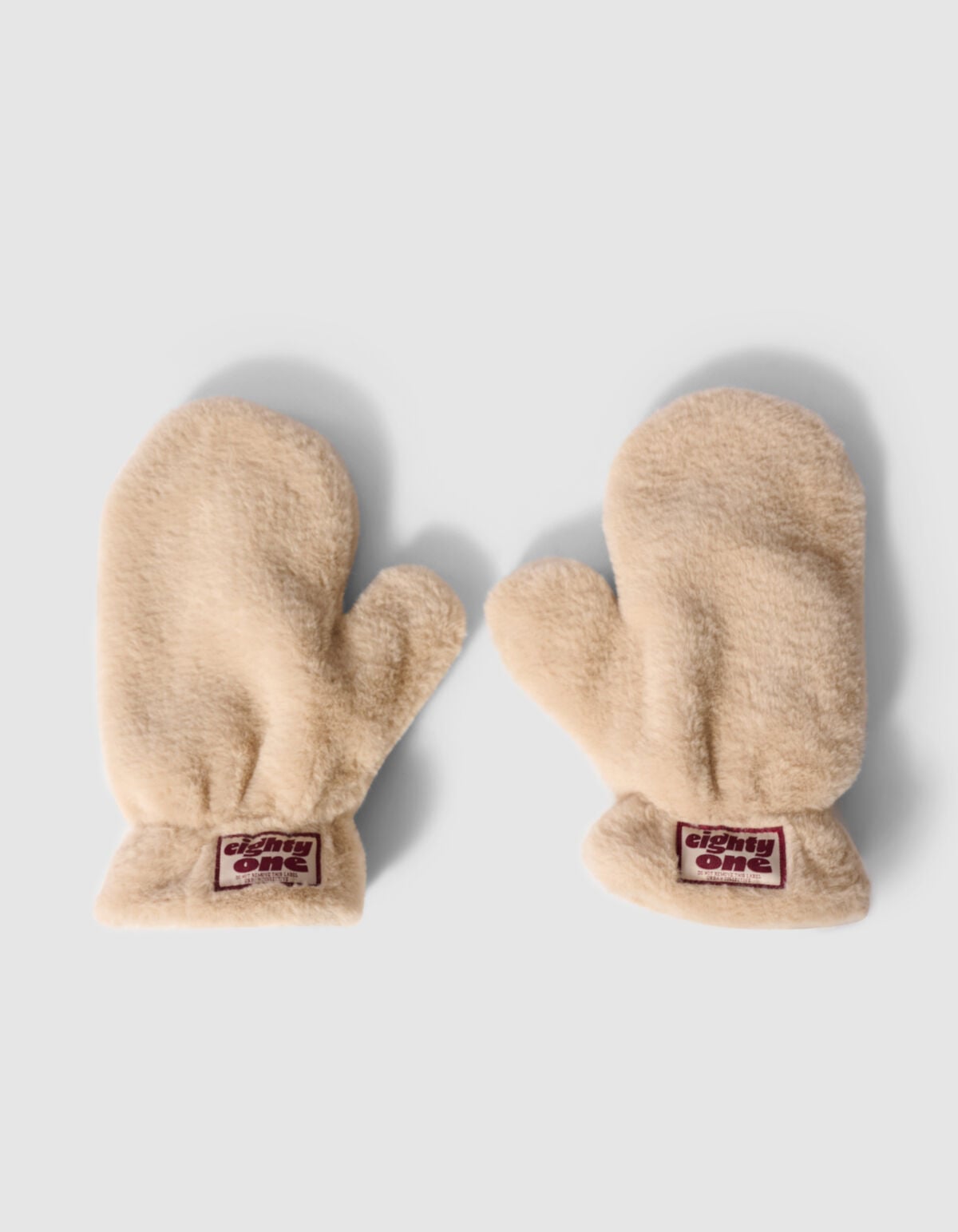 Teddy Wanten Zand SHOEBY ACCESSOIRES