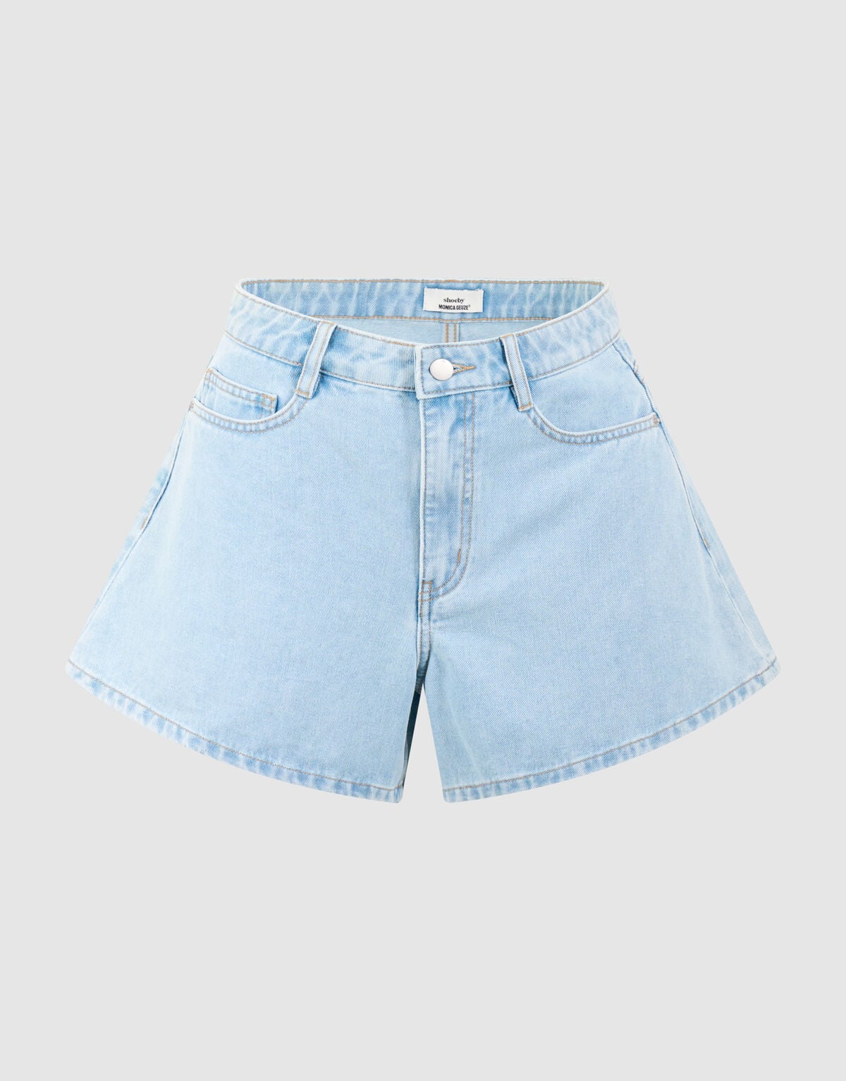 Denim Short Bleached By Monica SHOEBY WOMEN