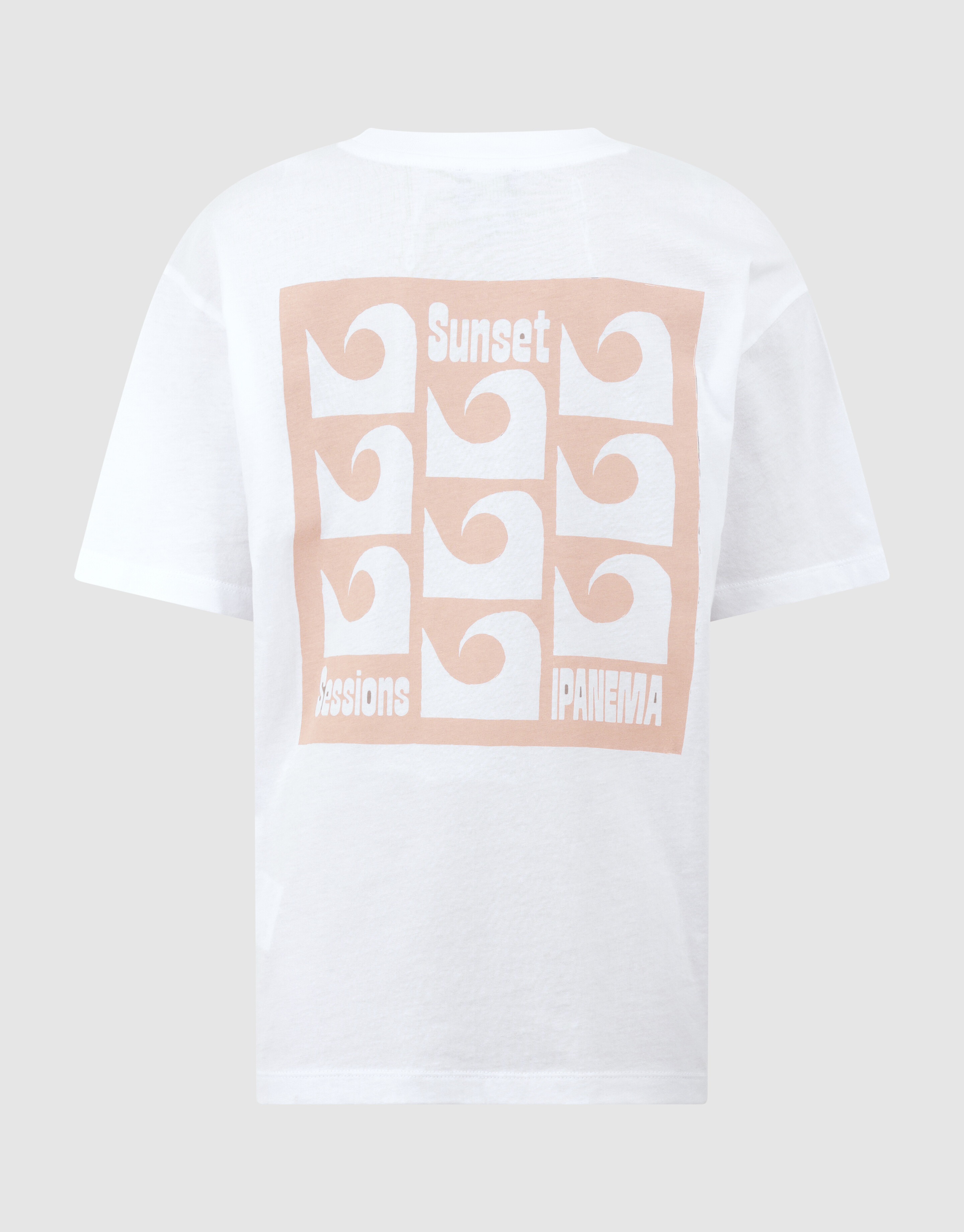 Sunset Artwork T-shirt Wit SHOEBY BOYS