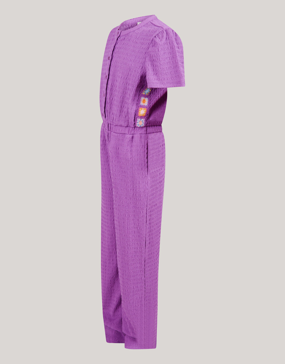 Crochet Jumpsuit Donkerpaars SHOEBY GIRLS