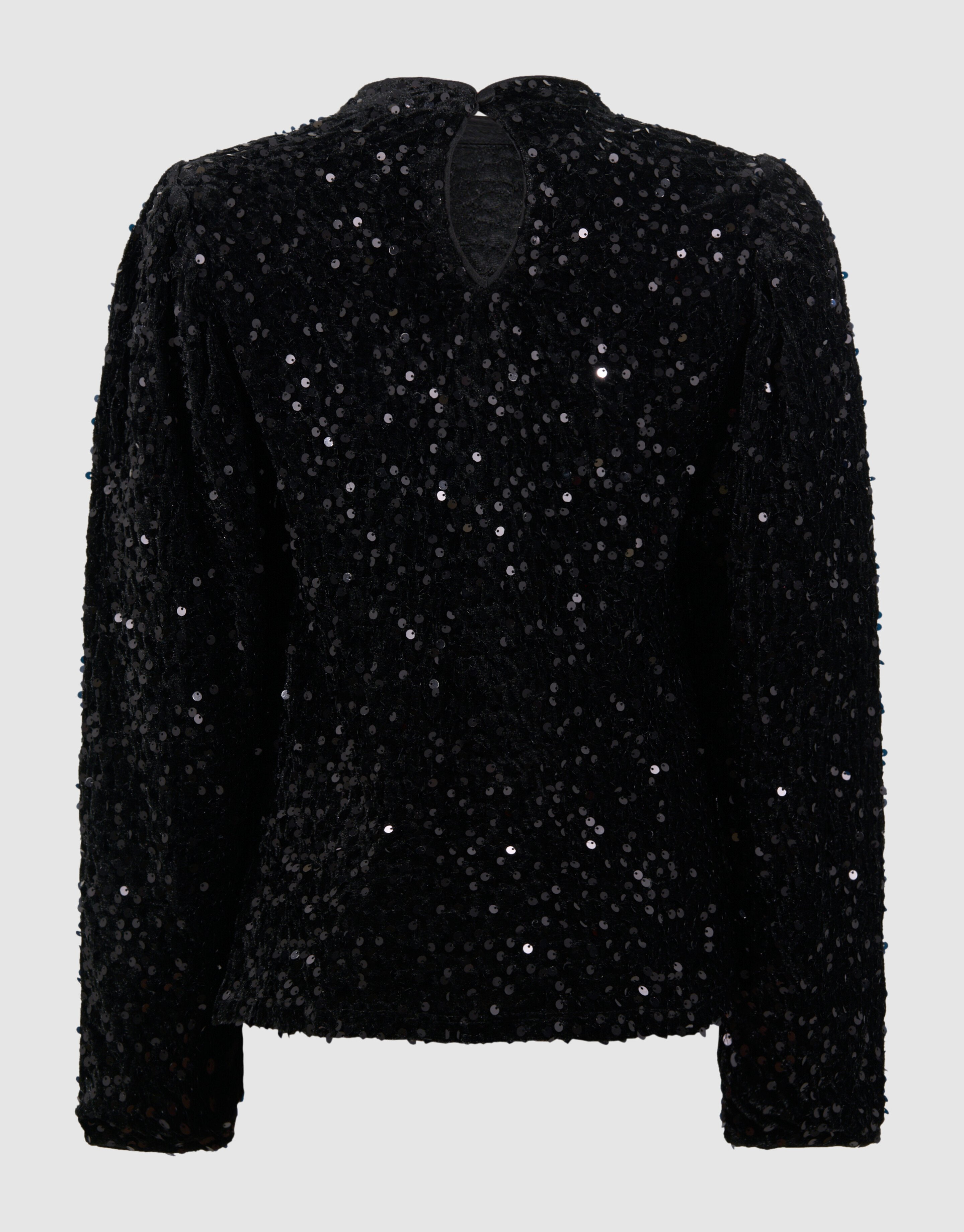 Sequin Top Zwart SHOEBY GIRLS
