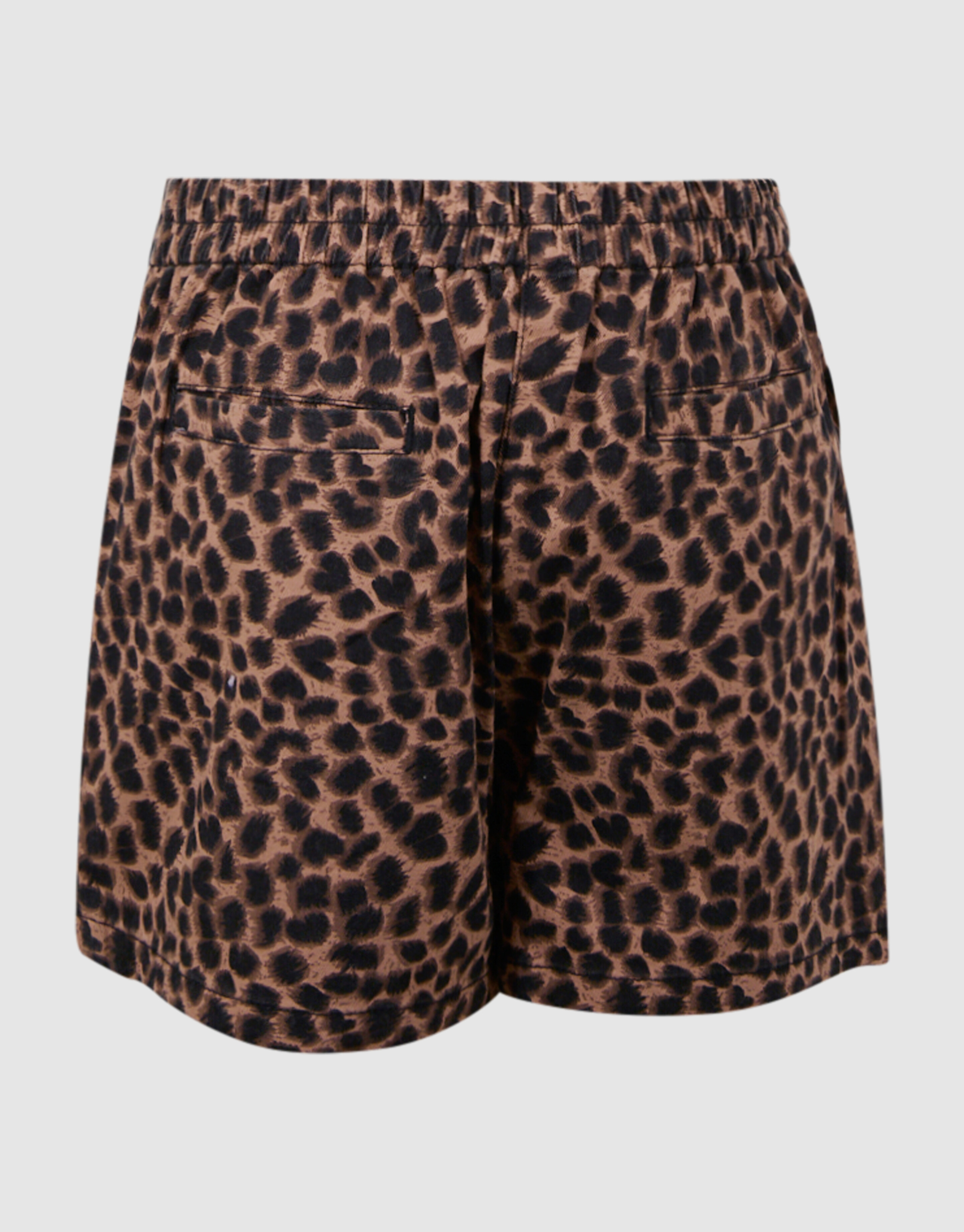 Leopard Twill Skort Bruin SHOEBY GIRLS