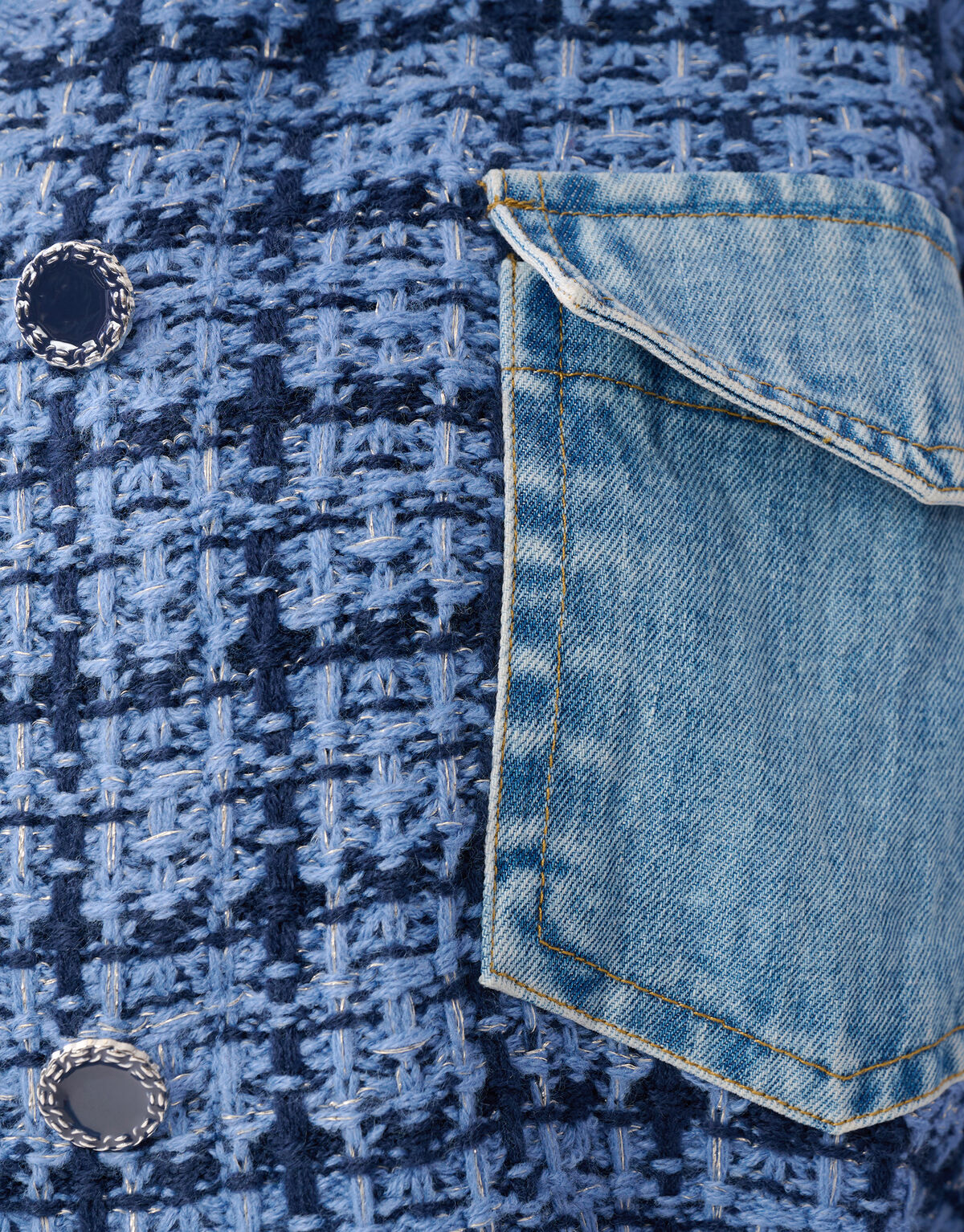 Tweed Mix Jack Blauw SHOEBY WOMEN