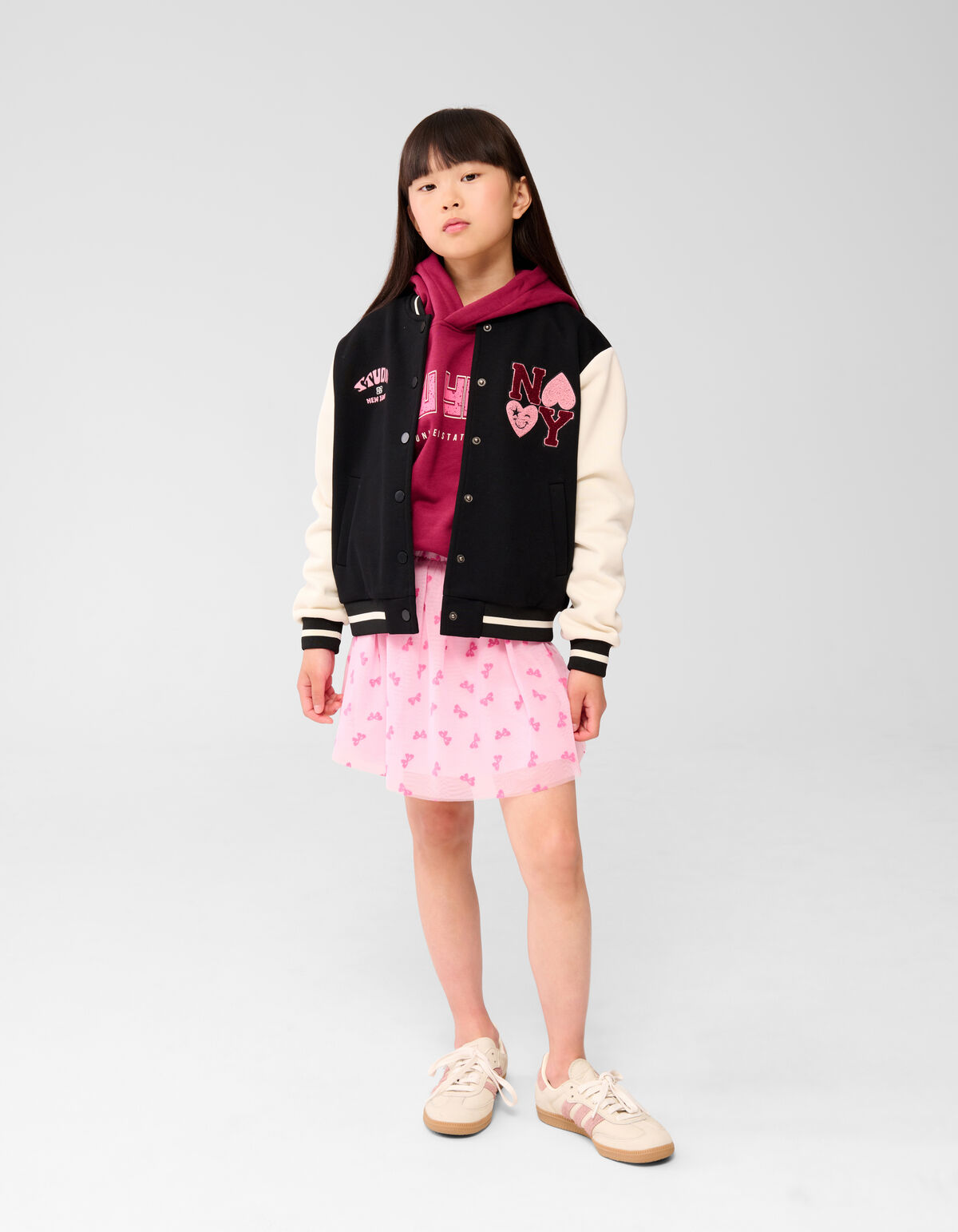 Mesh Strik Rok Roze SHOEBY GIRLS