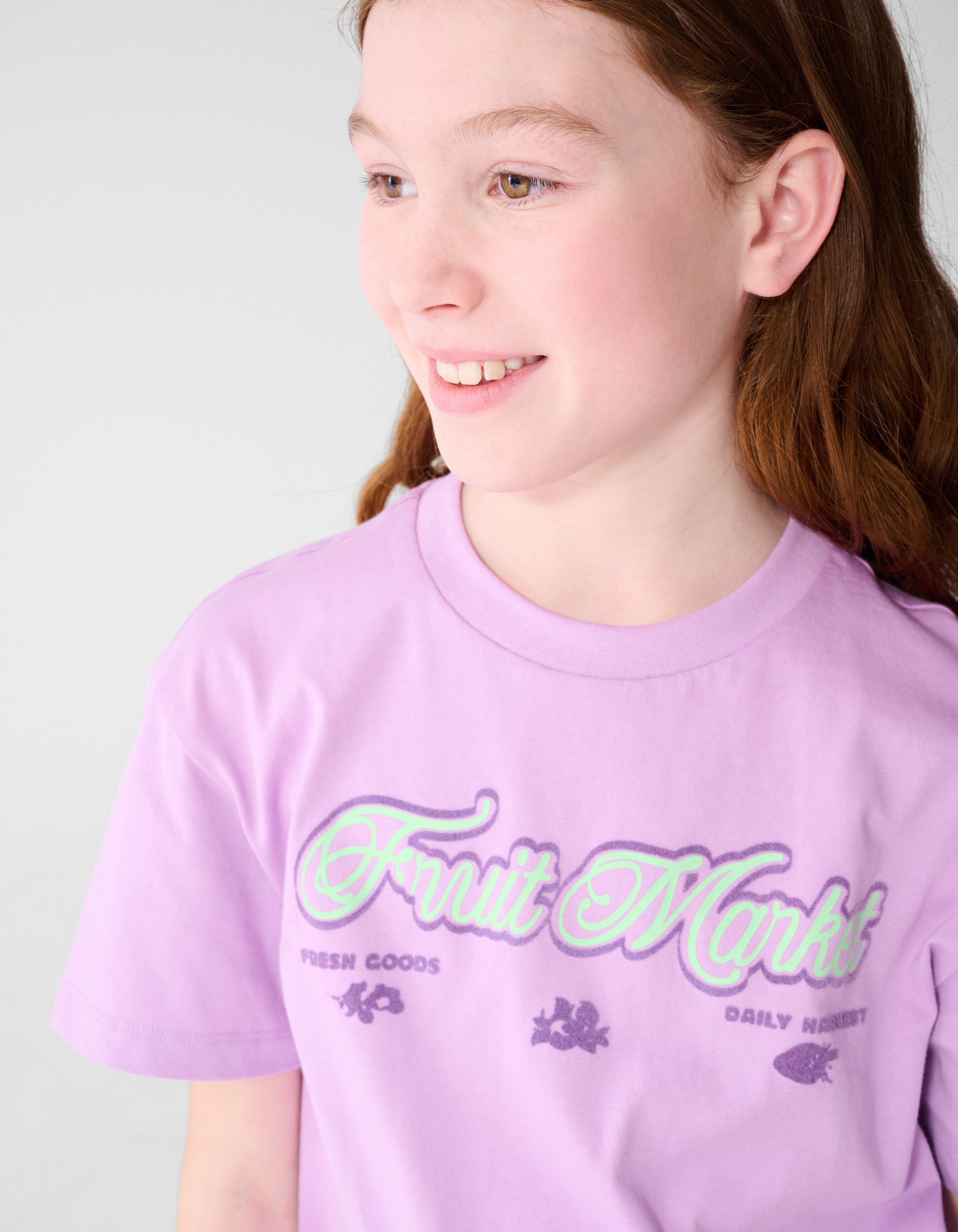 Fresh Goods Artwork T-shirt Paars SHOEBY GIRLS