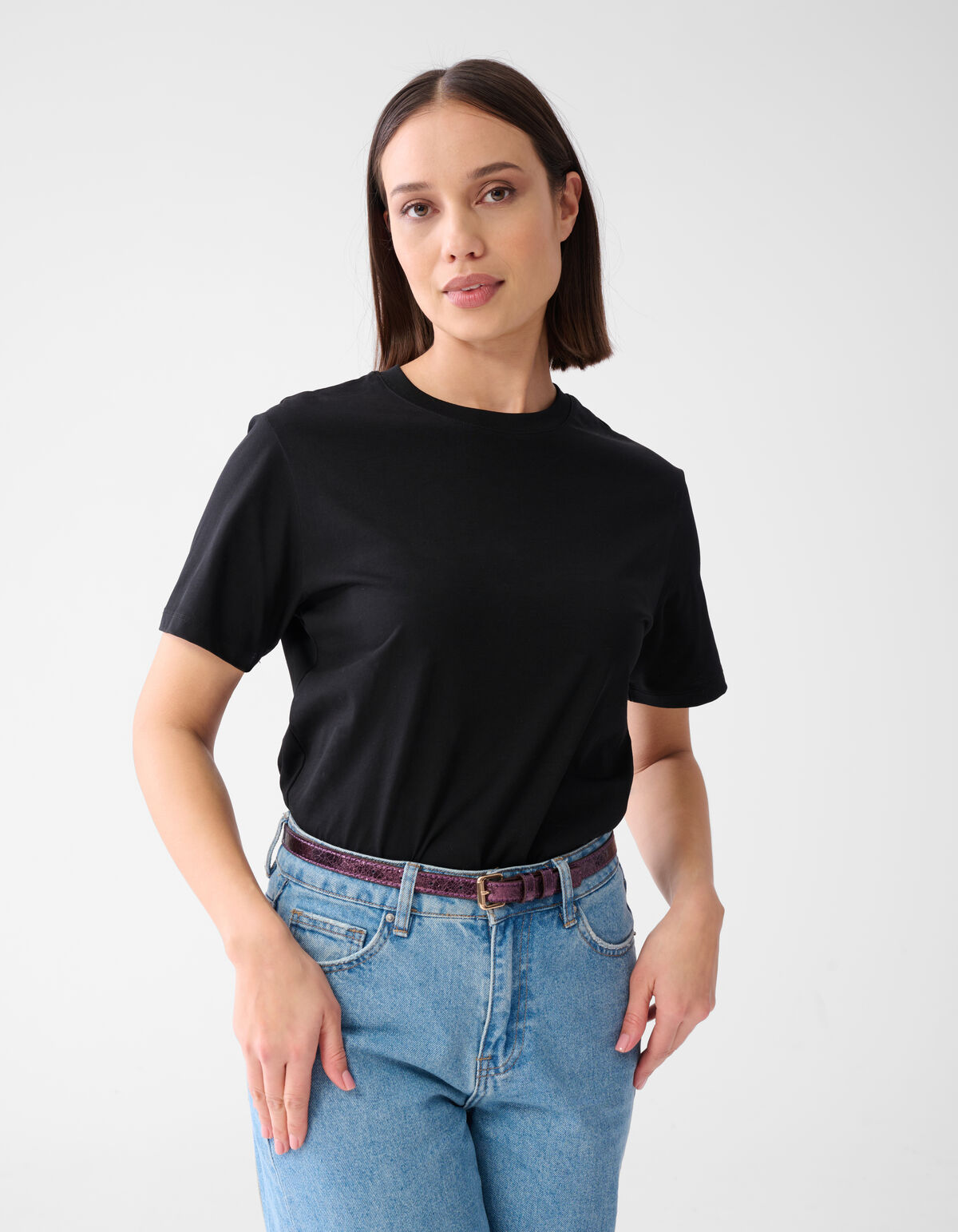 Metallic Riem Paars SHOEBY ACCESSOIRES