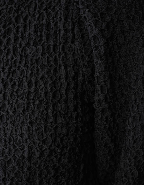 Crinkle Top Zwart SHOEBY WOMEN