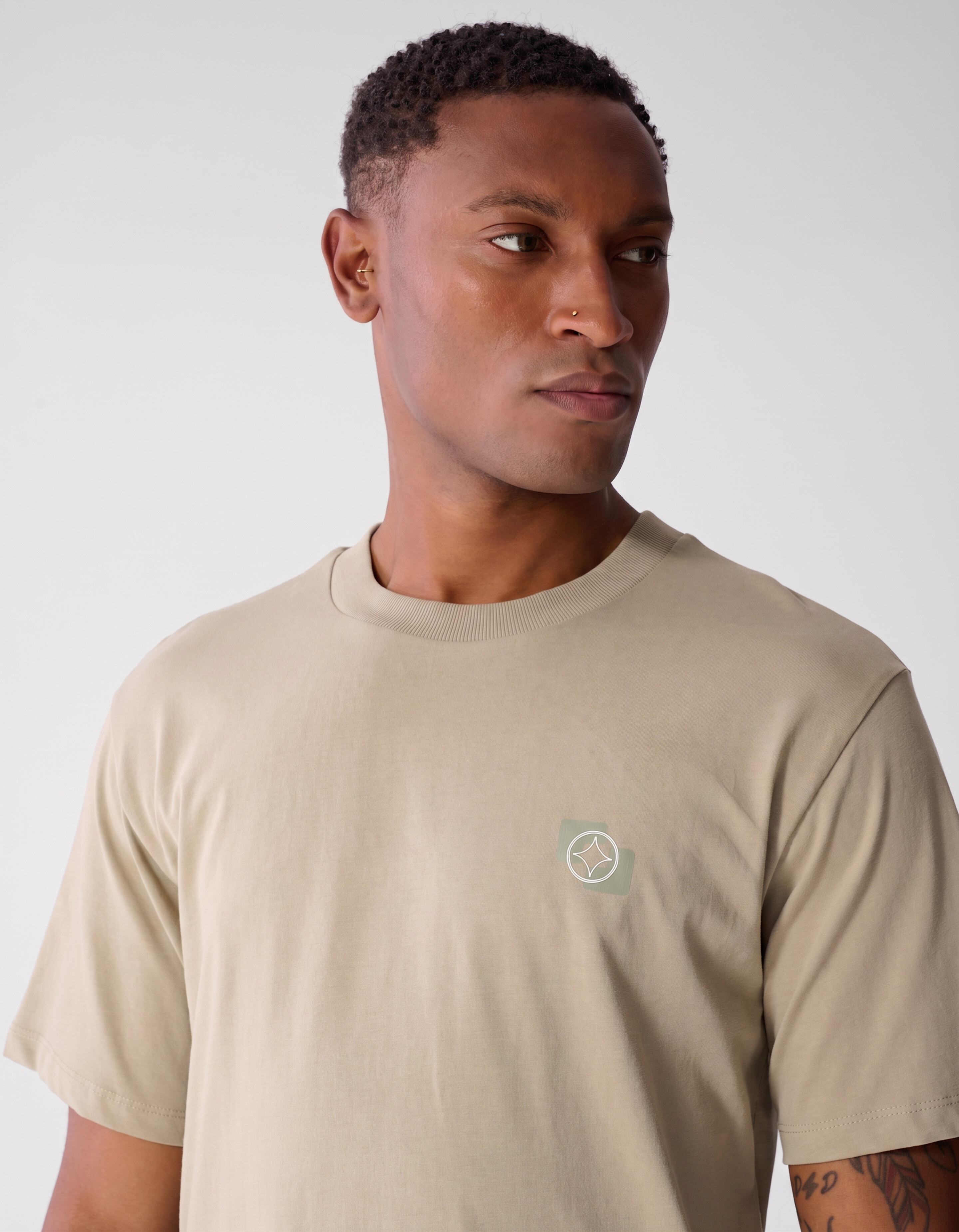 Artwork T-shirt Beige SHOEBY MEN