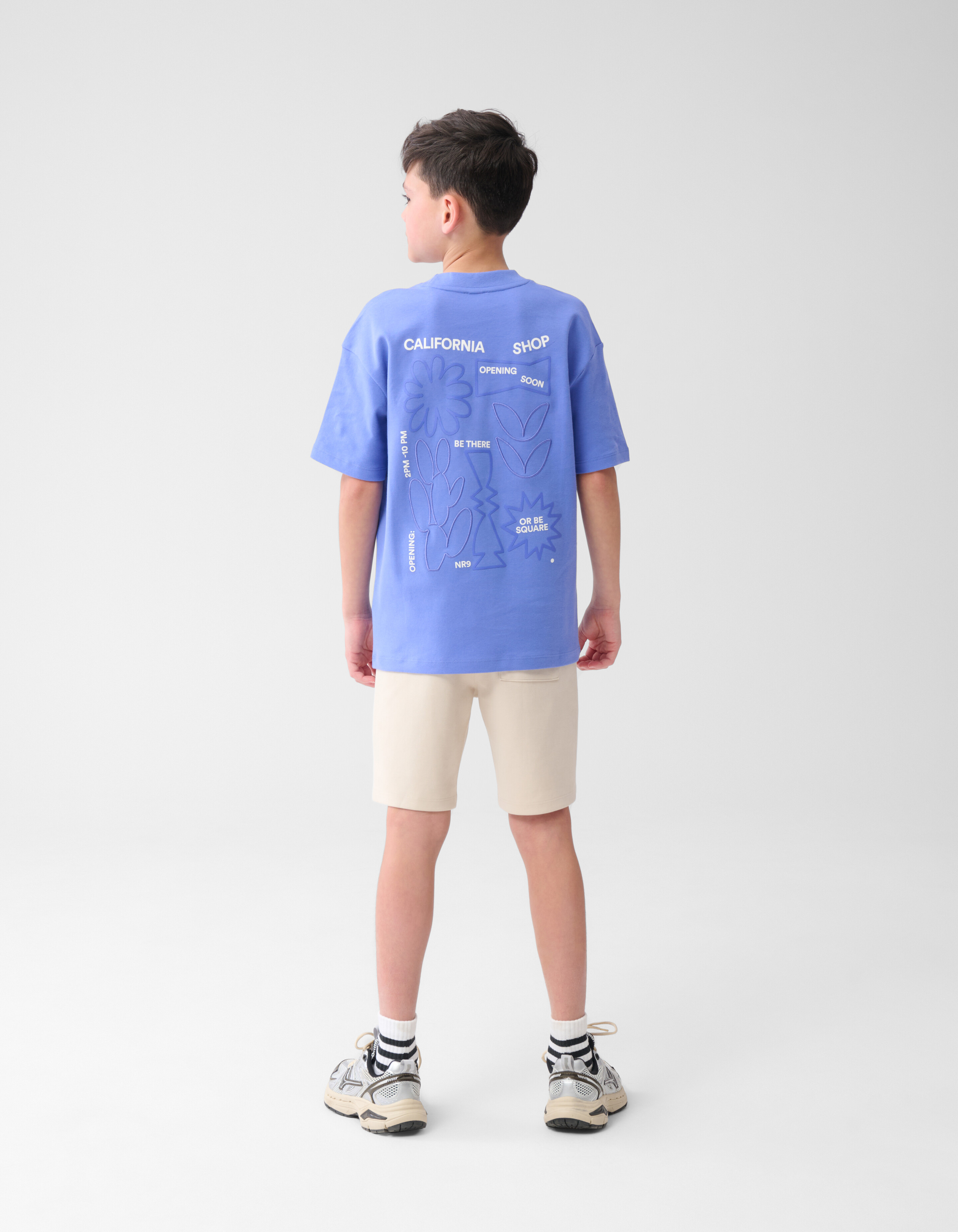 Artwork T-shirt Lichtpaars SHOEBY BOYS