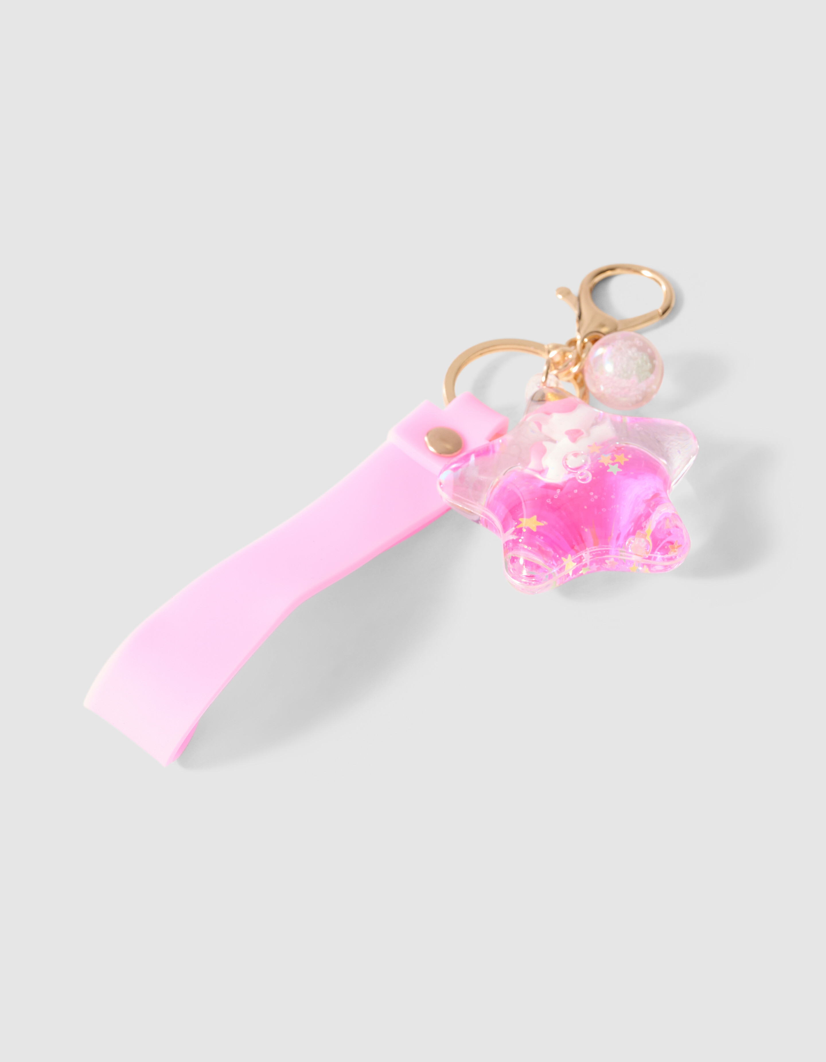 Unicorn Ster Sleutelhanger Roze SHOEBY ACCESSOIRES