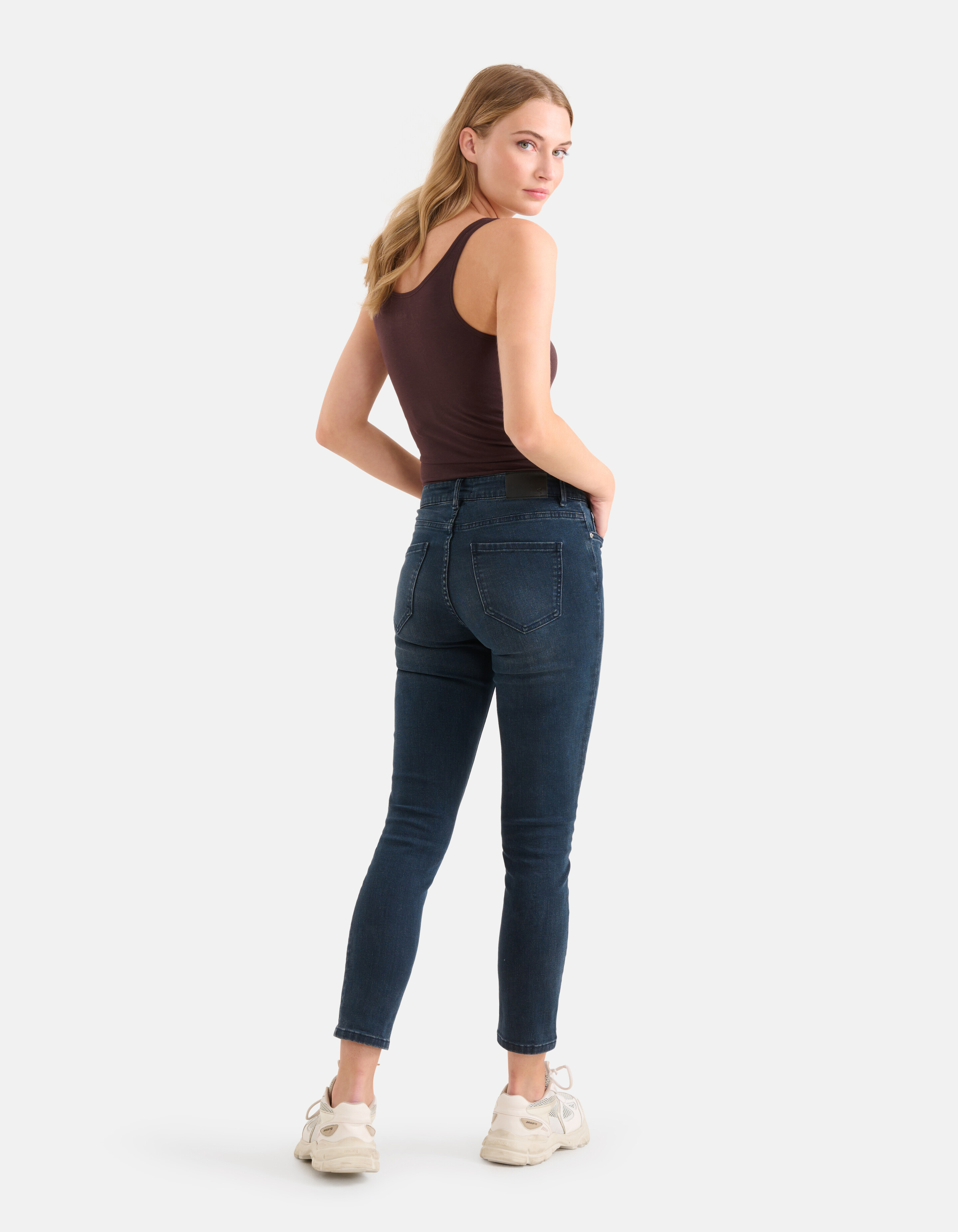 Skinny Jeans Blauw/Zwart L28 SHOEBY WOMEN