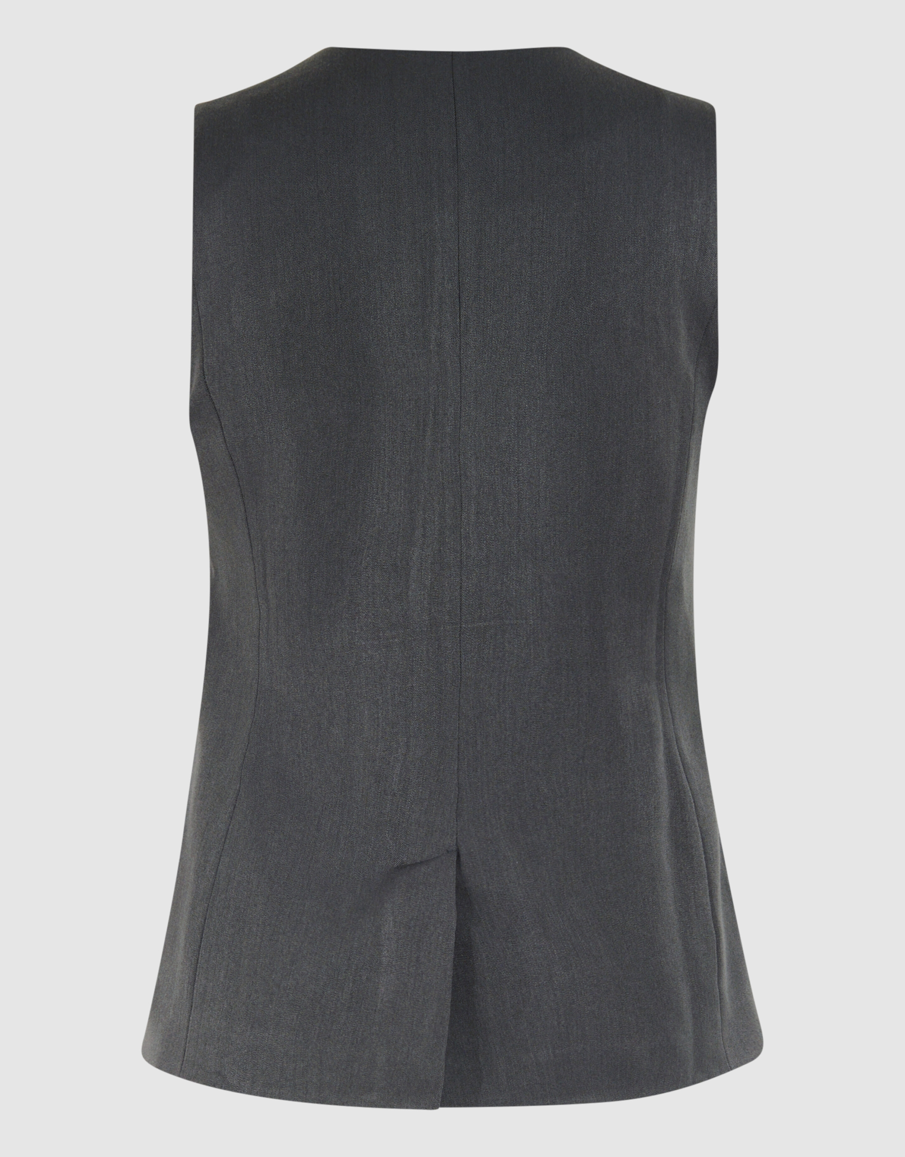 Knopen Gilet Grijs SHOEBY WOMEN