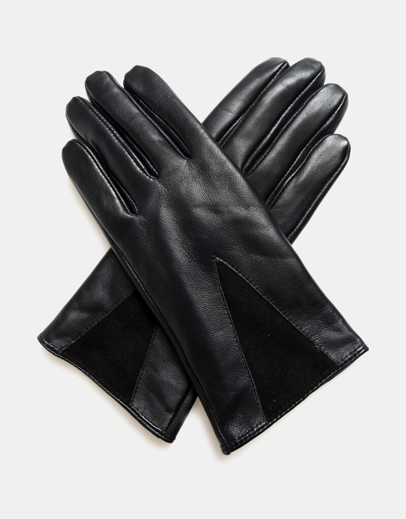 Fem Leren Handschoenen