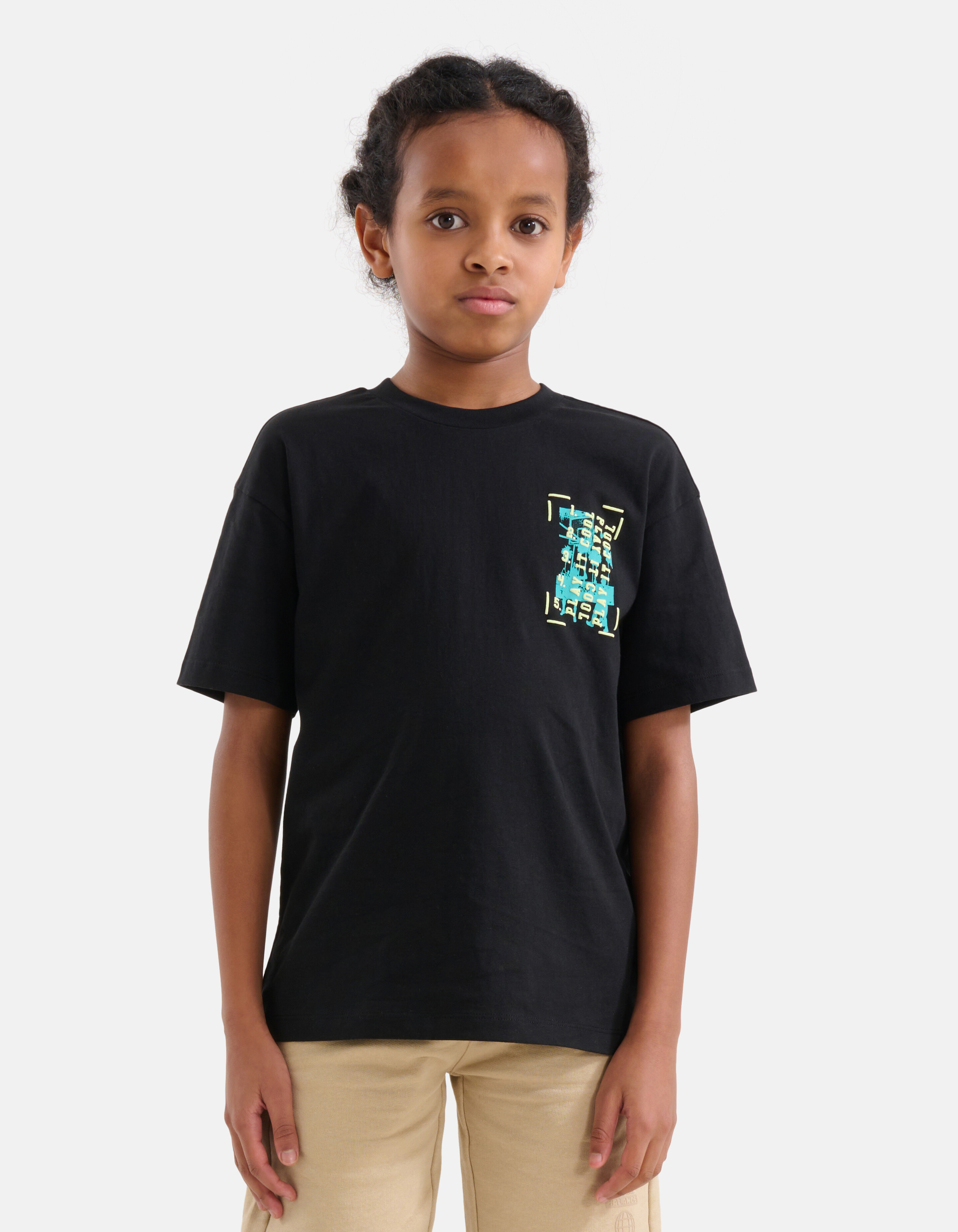 Artwork T-shirt Zwart SHOEBY BOYS