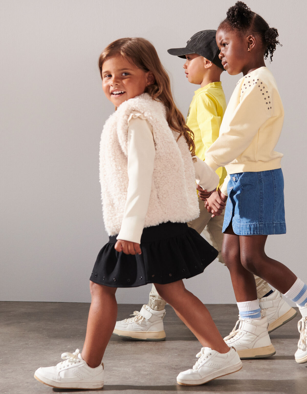 Studs Rok Zwart SHOEBY GIRLS