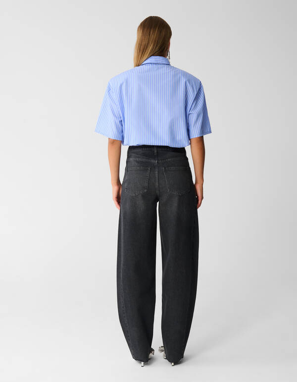 Barrel Fit Jeans Zwart SHOEBY WOMEN