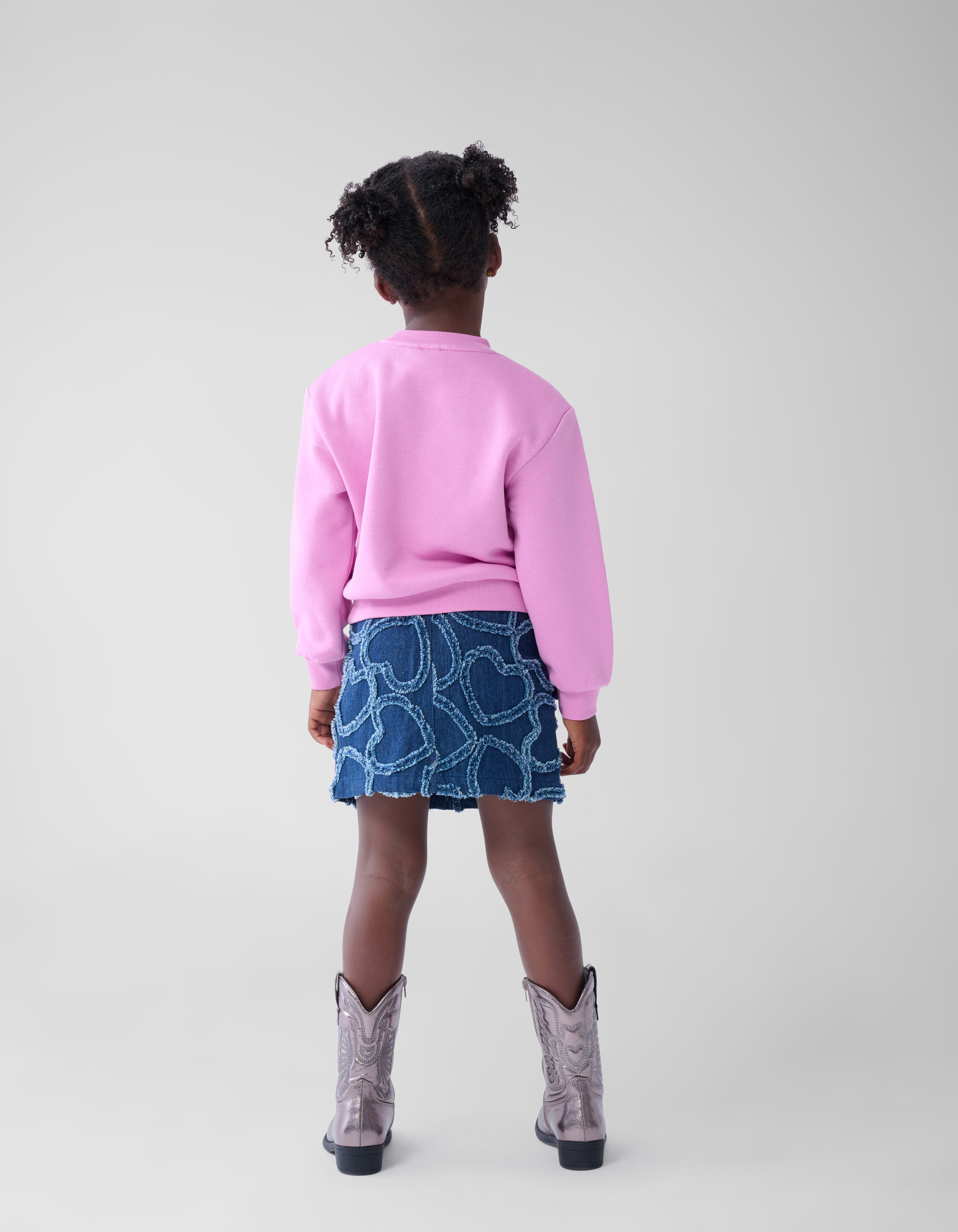 Denim Cargo Rok Donkerblauw SHOEBY GIRLS